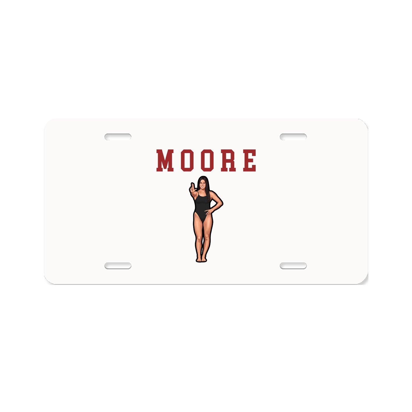 License Plate — Shirsey in Classic