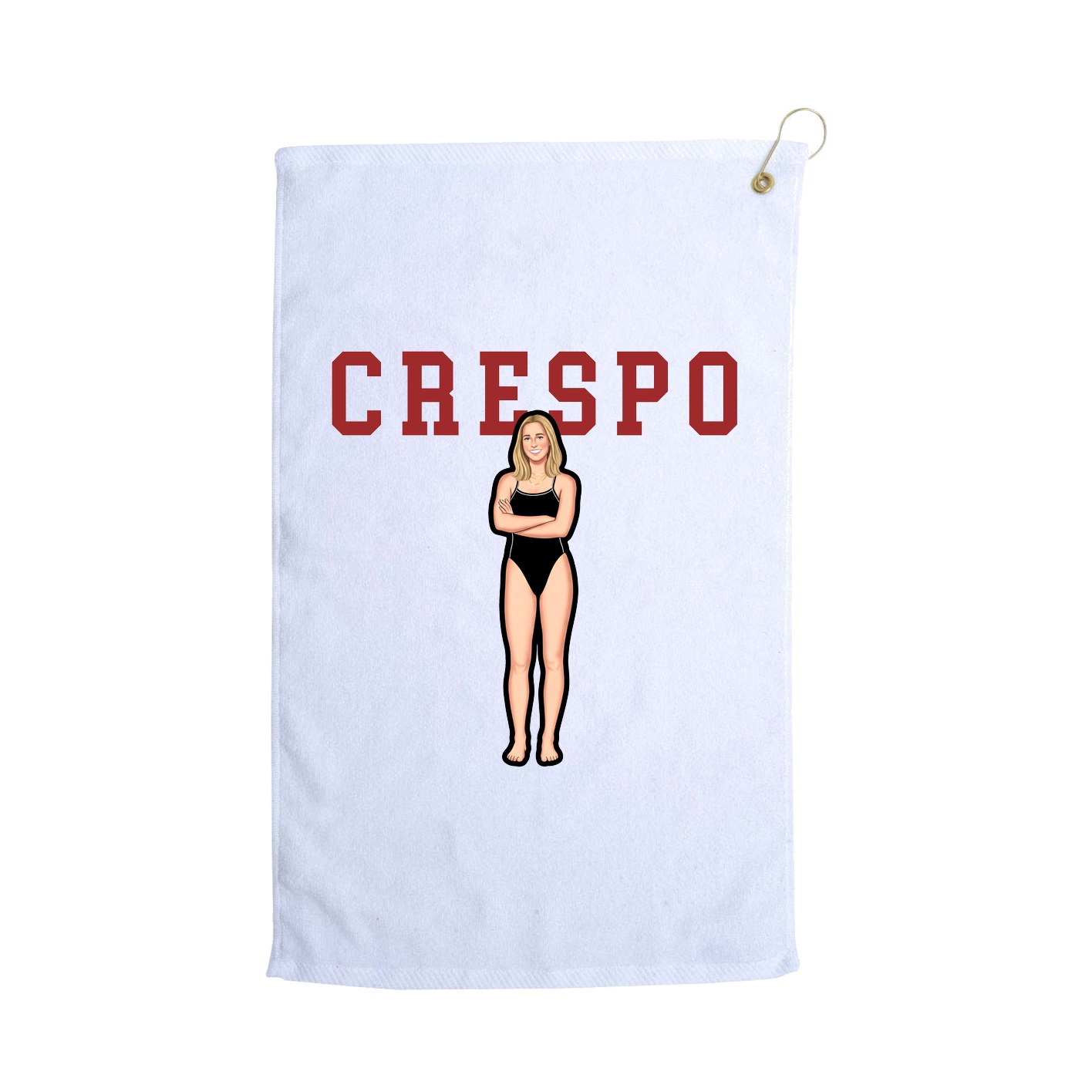 Golf Towel — Shirsey in White