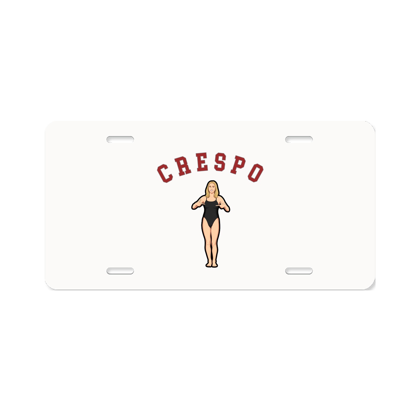 License Plate — Shirsey Arch in Classic