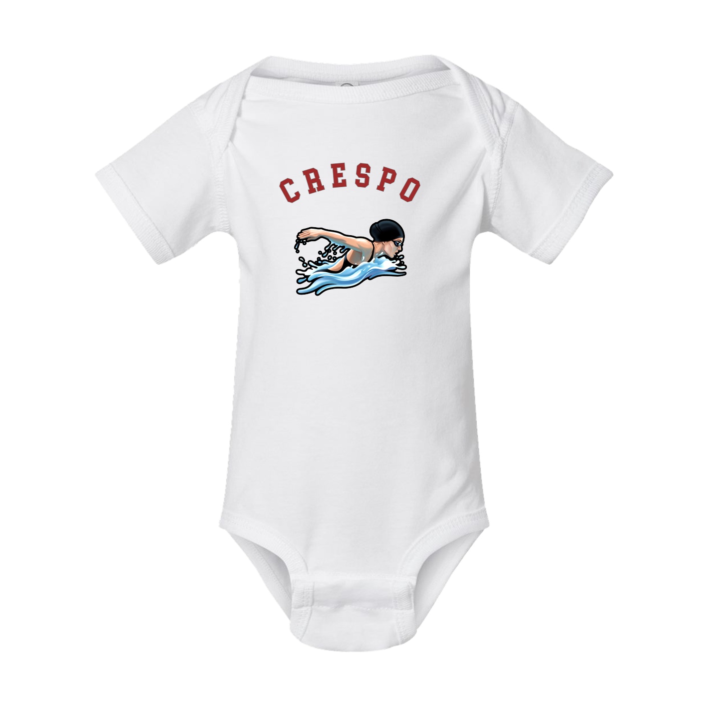 Baby Onesie — Shirsey Arch in White