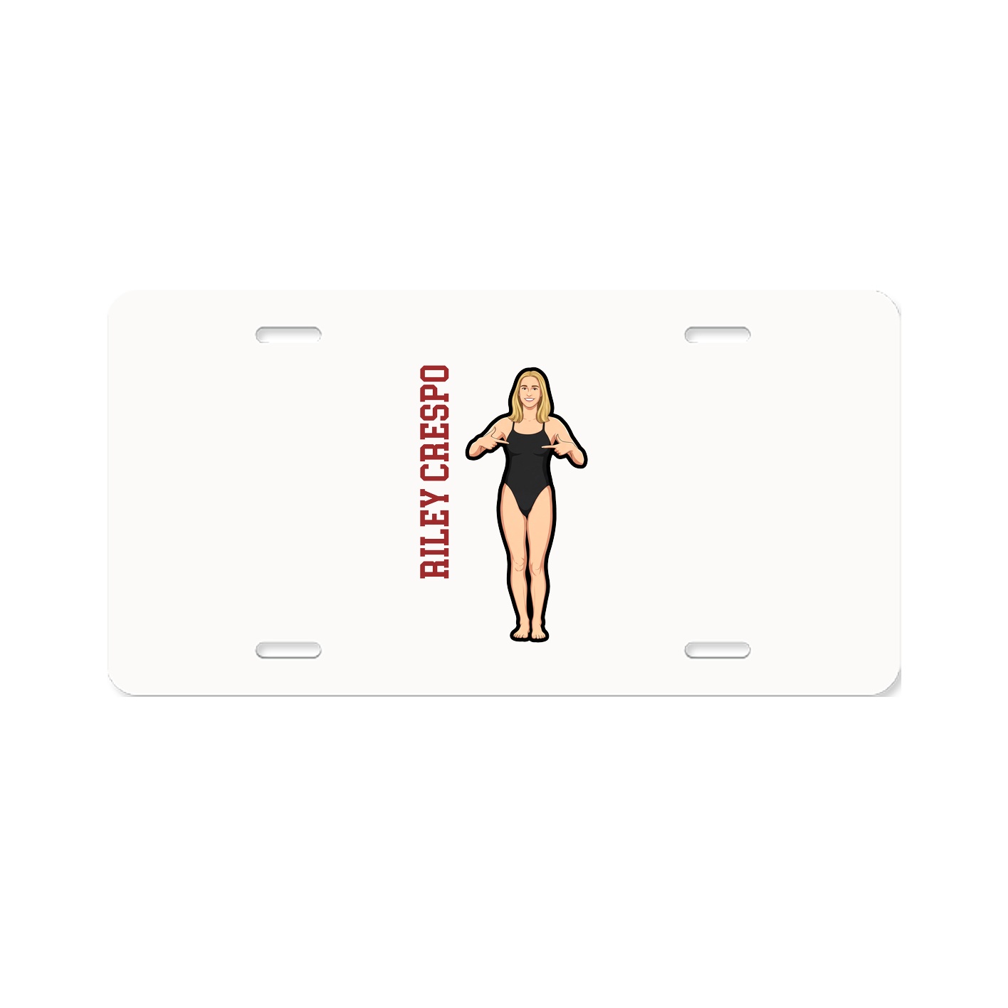 Aluminum License Plate