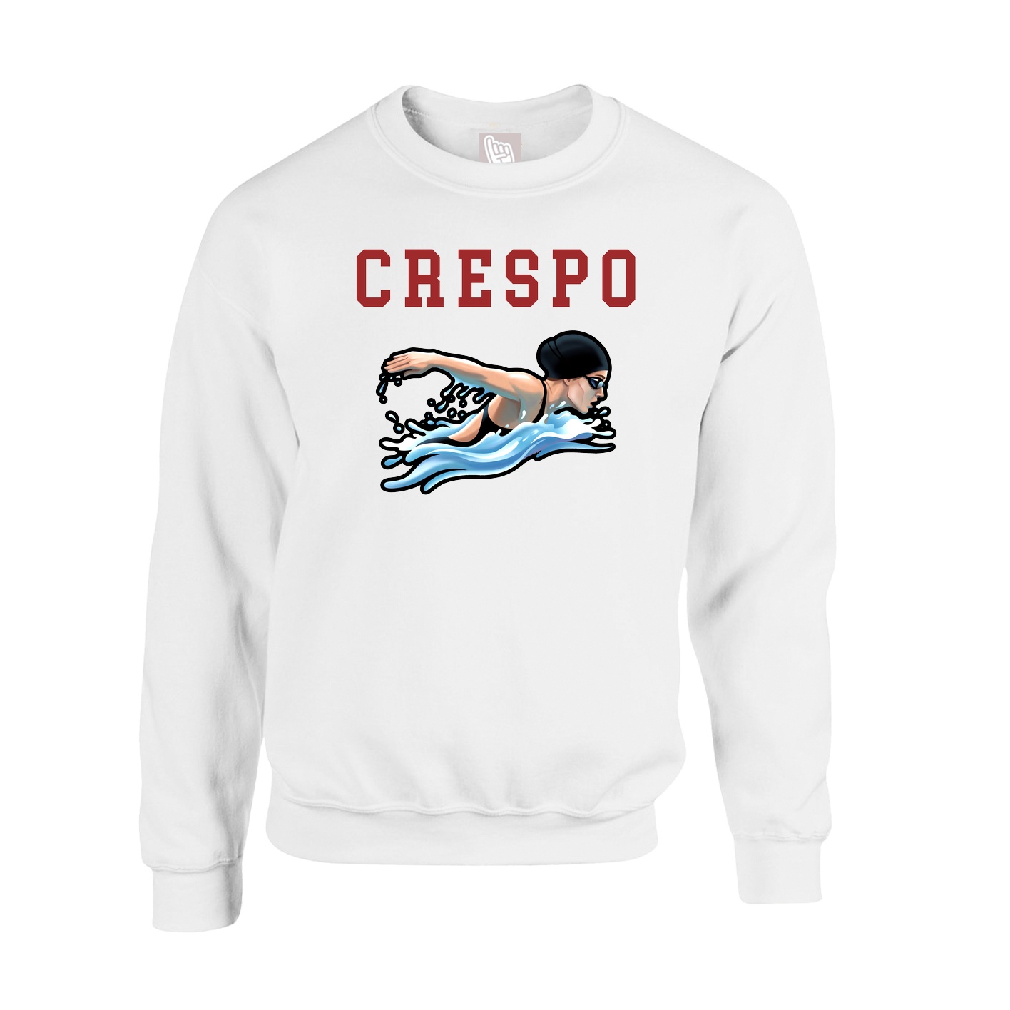 Fleece Crew — Shirsey in White