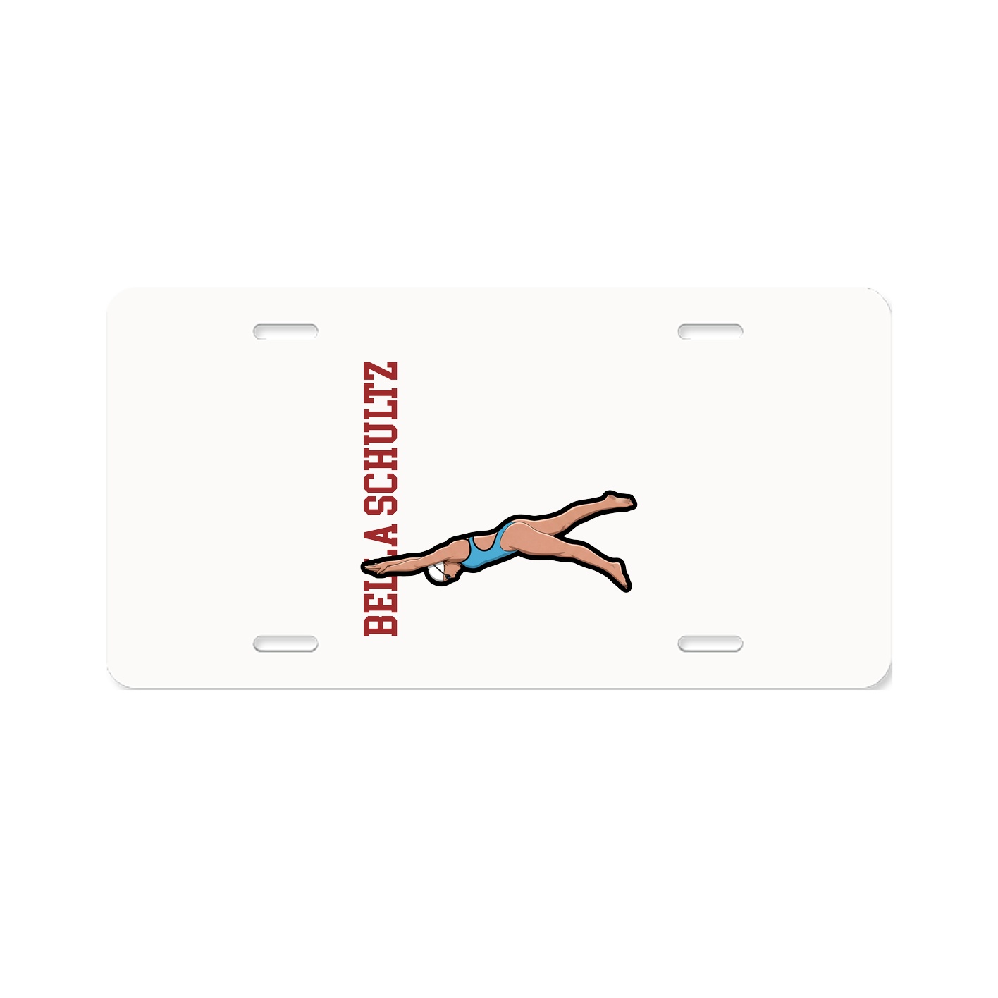 Aluminum License Plate