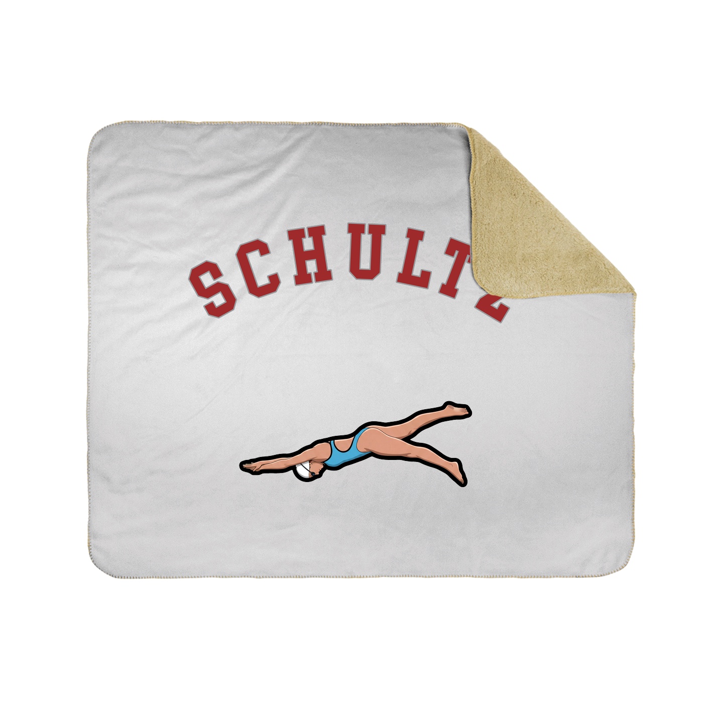 Throw Blanket — Shirsey Arch in White