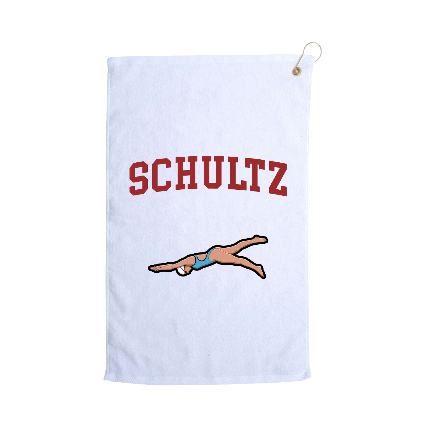 Golf Towel — Shirsey in White