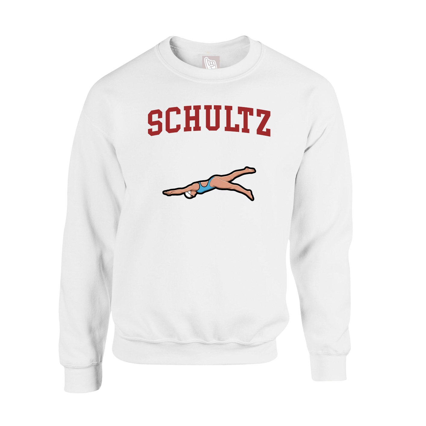 Fleece Crew — Shirsey in White
