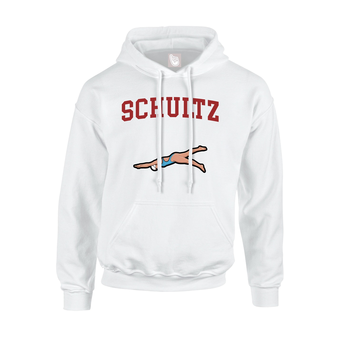 Youth Hoodie — Shirsey in White