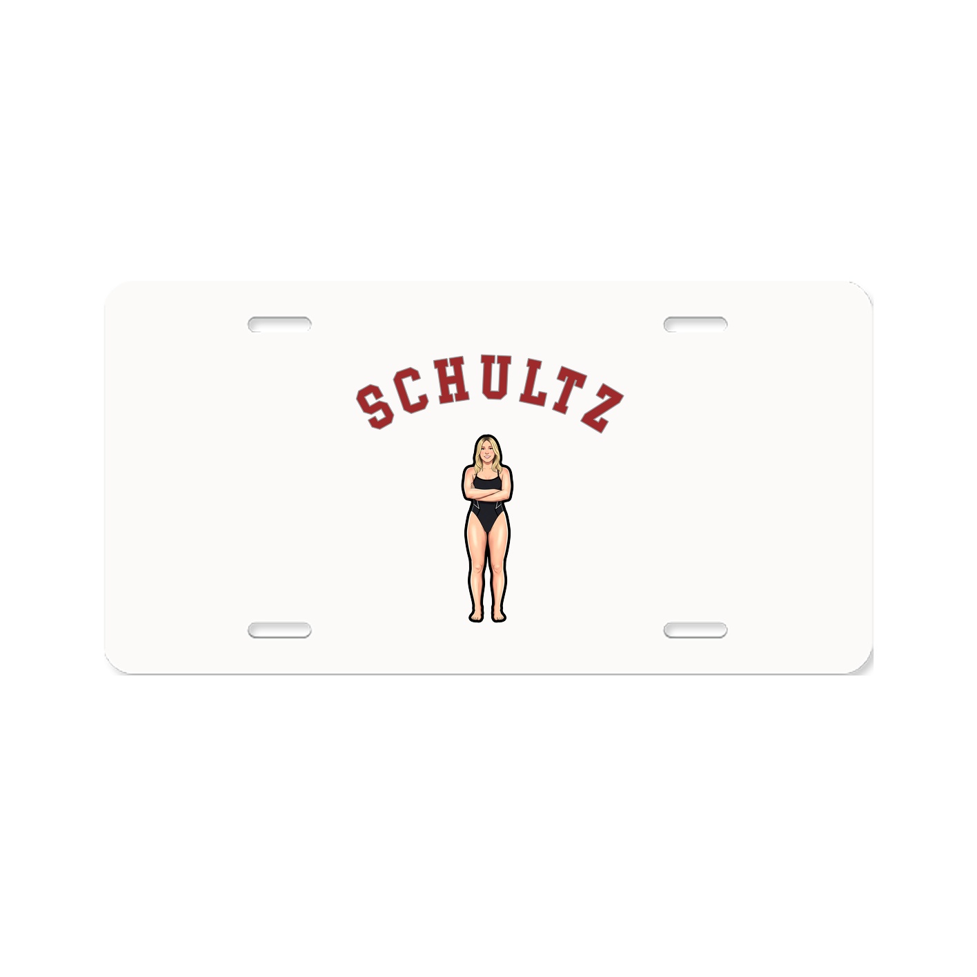 License Plate — Shirsey Arch in Classic