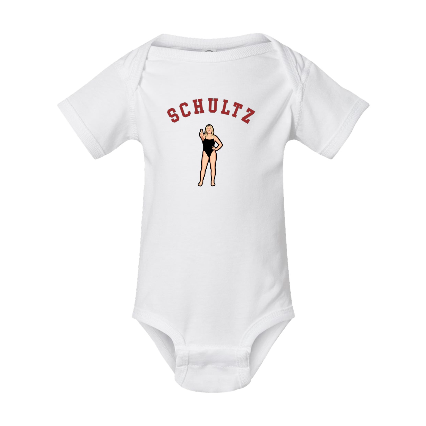 Baby Onesie — Shirsey Arch in White
