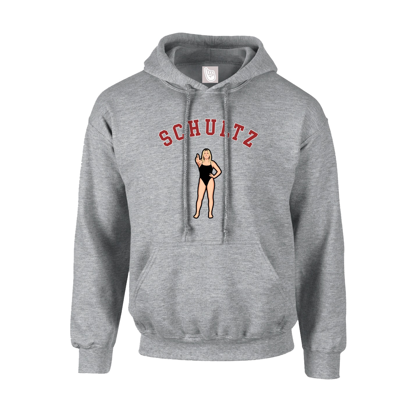 Youth Hoodie — Shirsey Arch in Grey