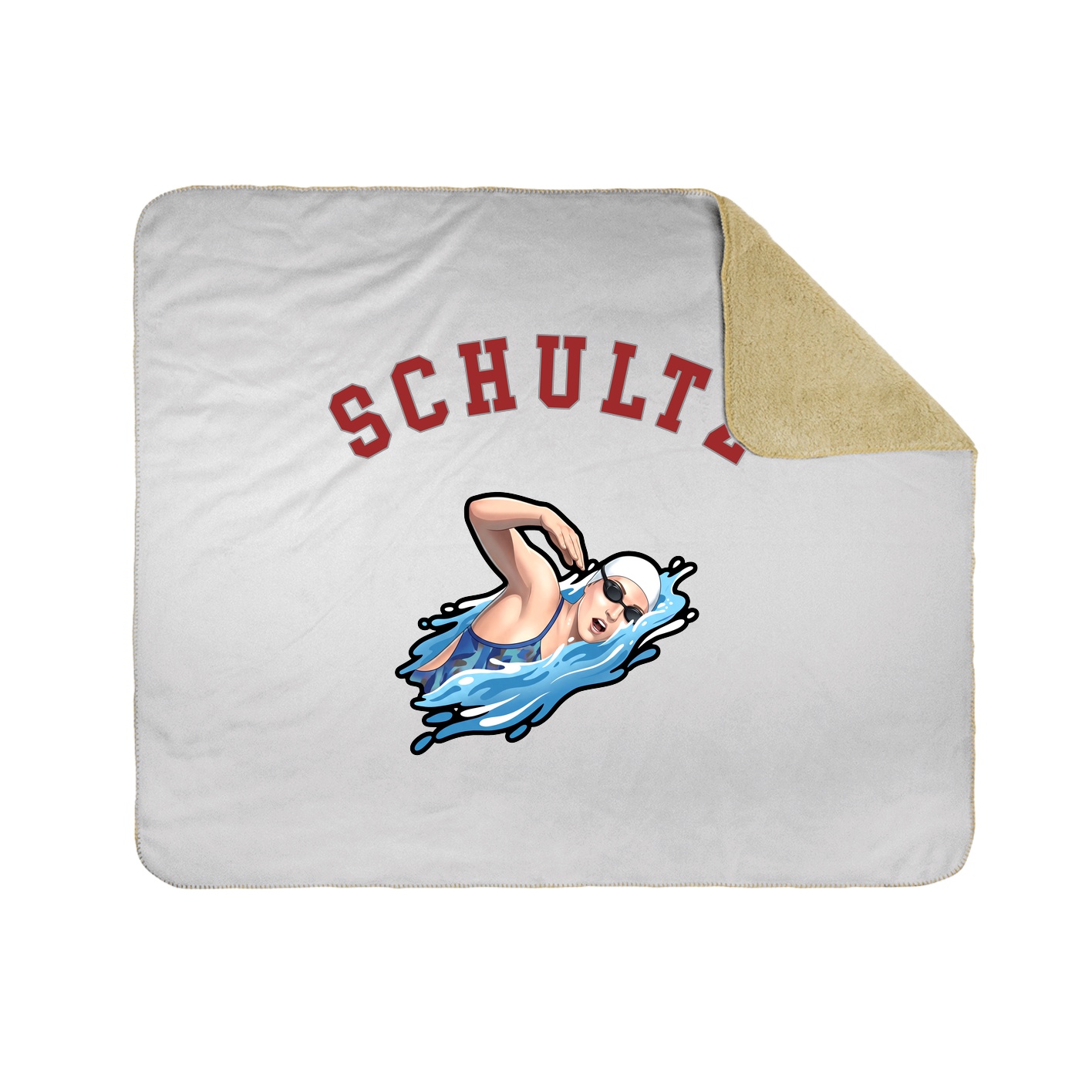 Throw Blanket — Shirsey Arch in White