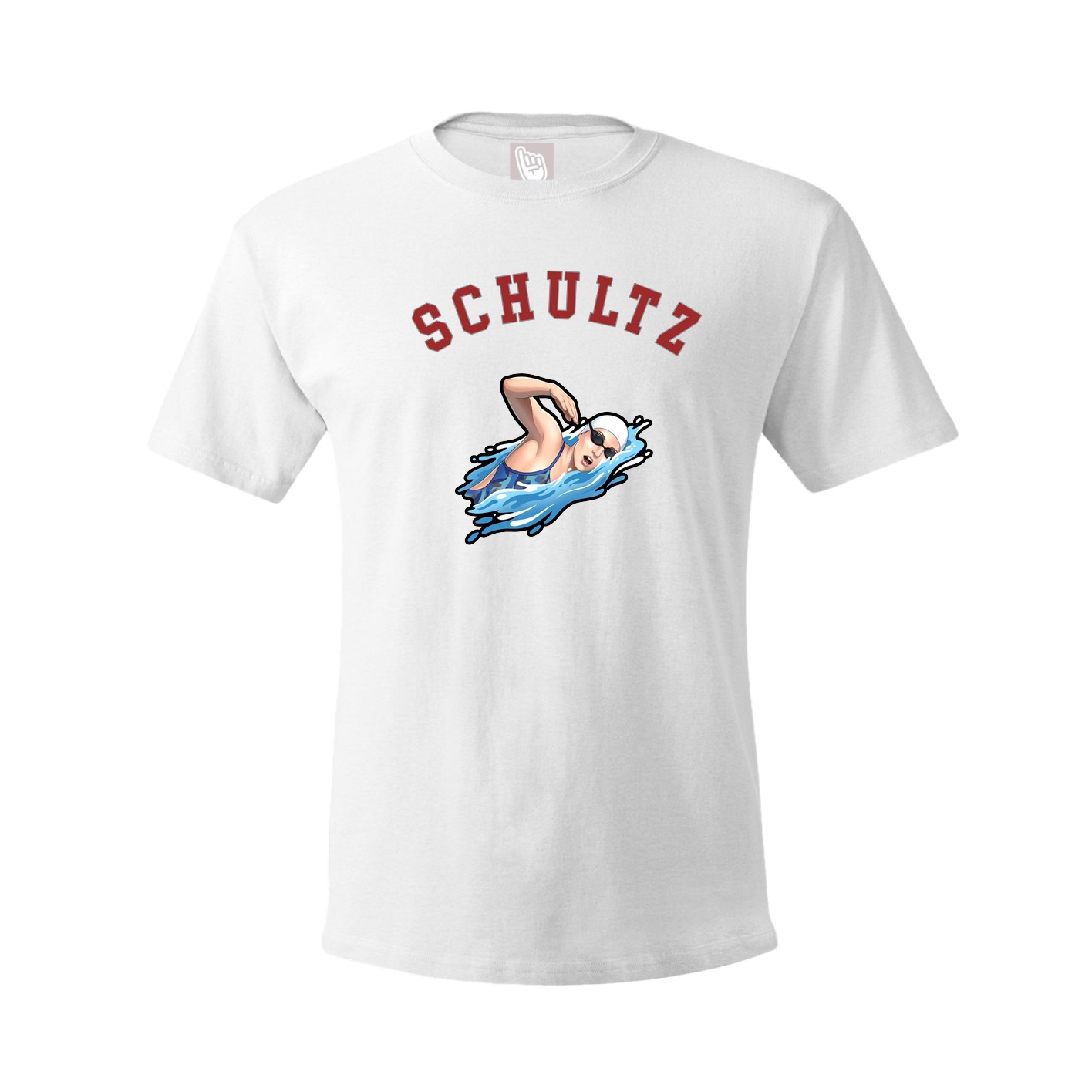 Youth Tee — Shirsey Arch in White