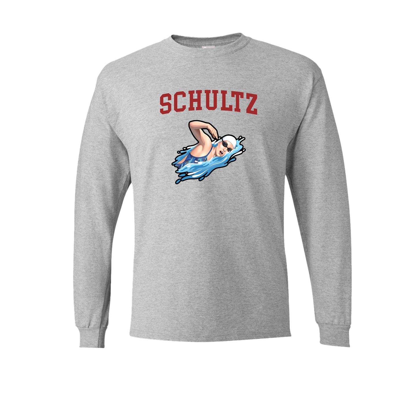 Long Sleeve Tee — Shirsey in Grey