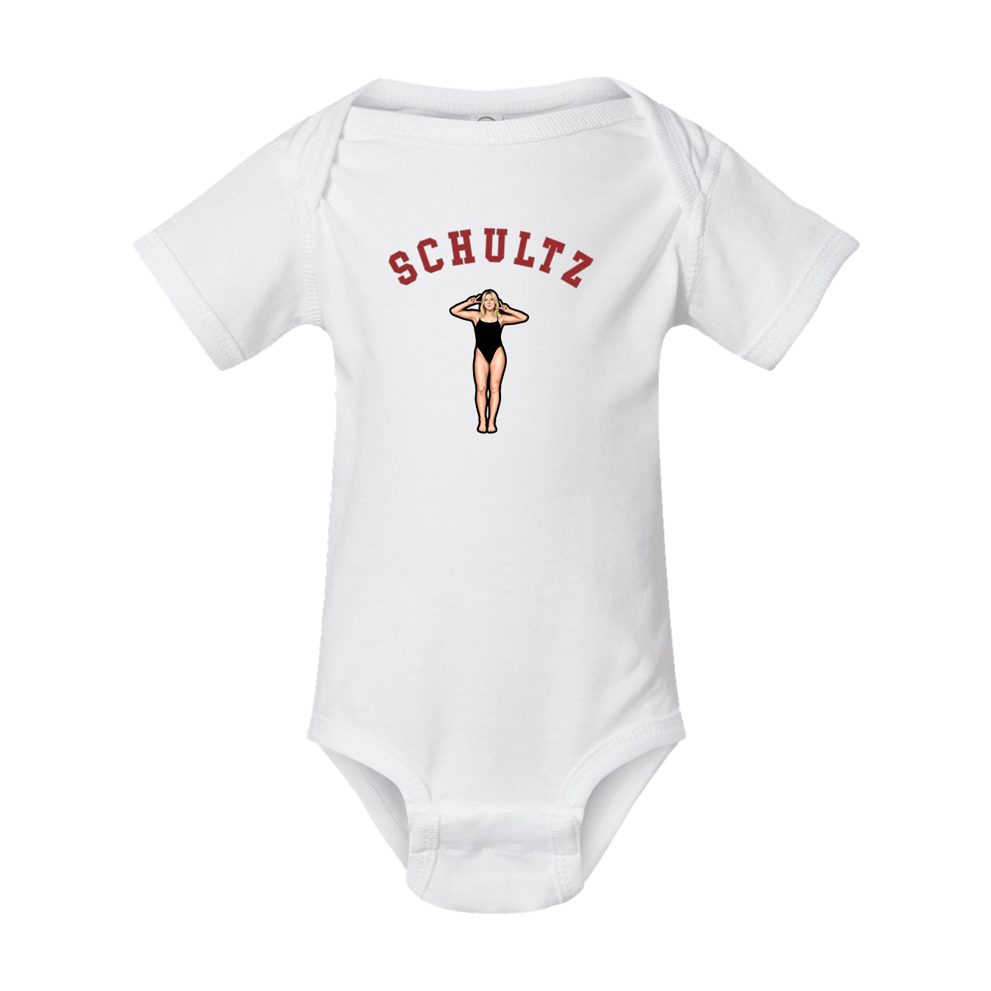 Baby Onesie — Shirsey Arch in White