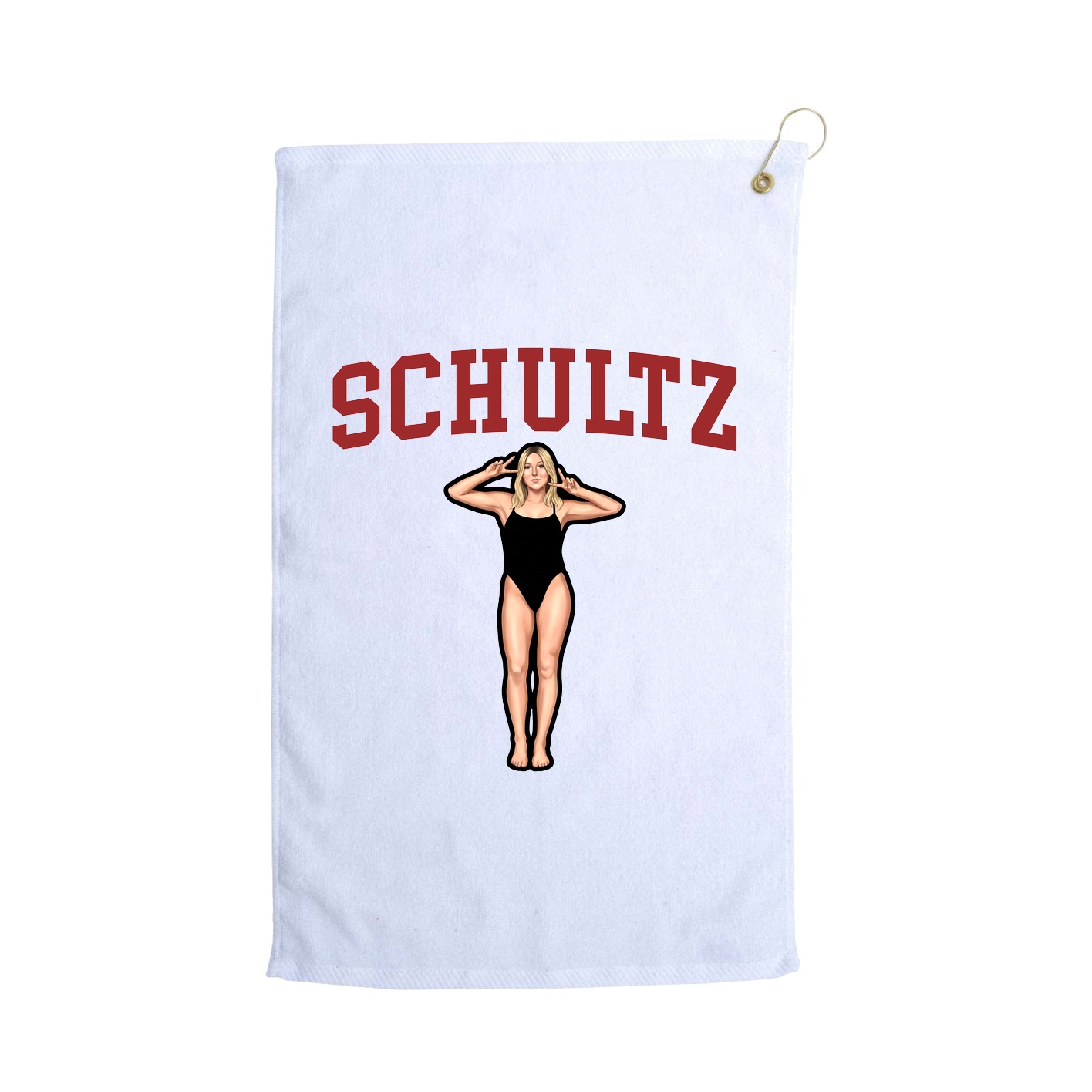 Golf Towel — Shirsey in White