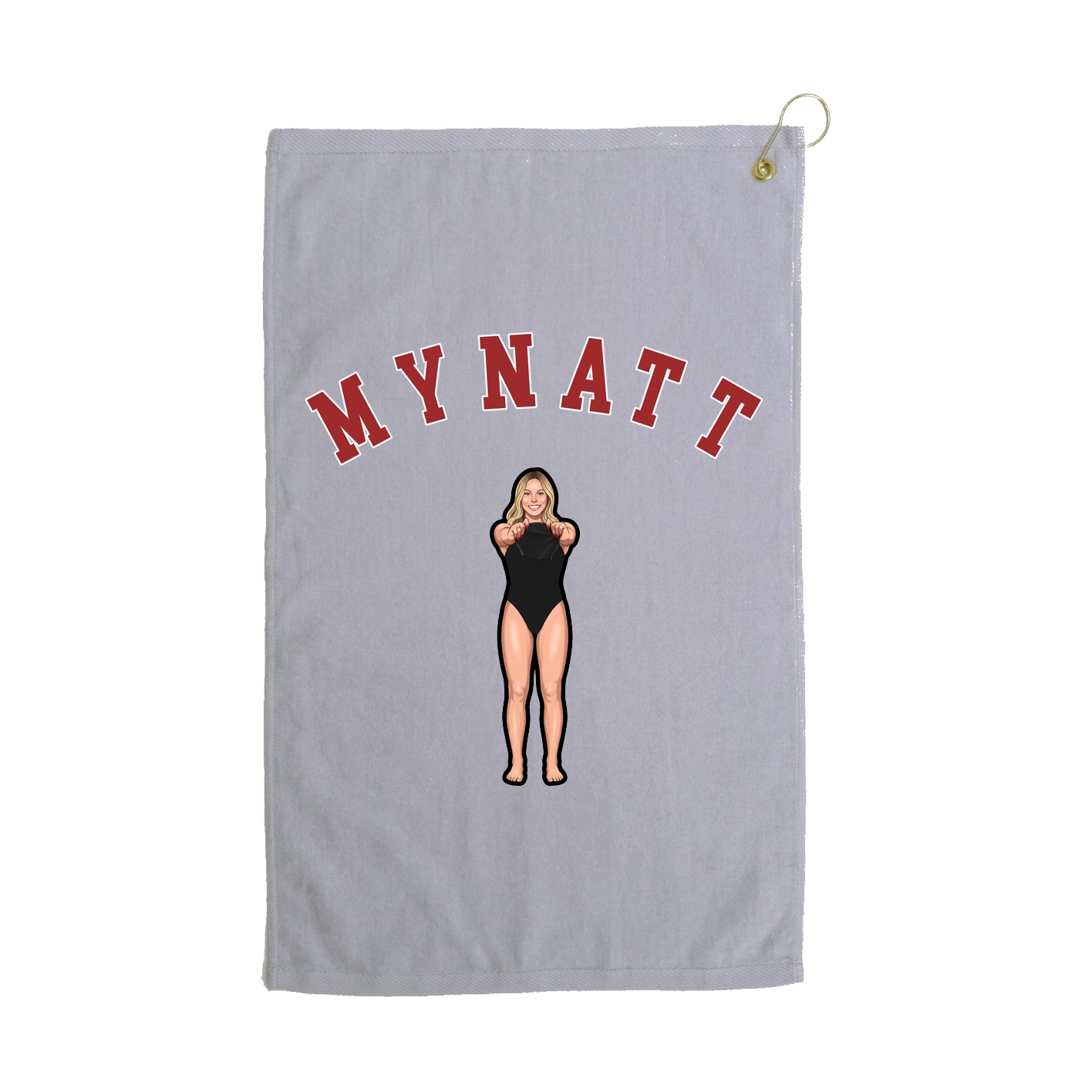 Golf Towel — Shirsey Arch in Grey