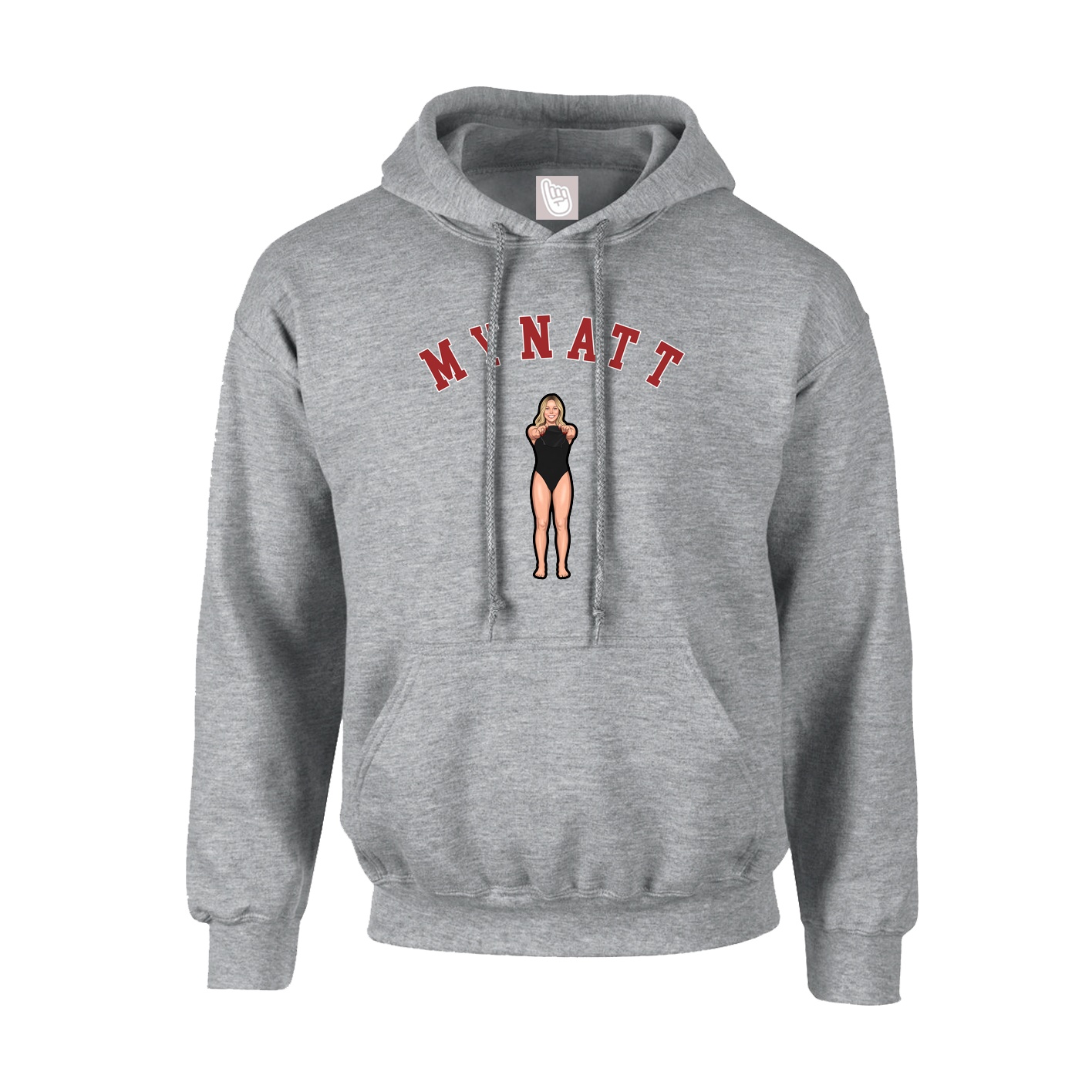 Youth Hoodie — Shirsey Arch in Grey