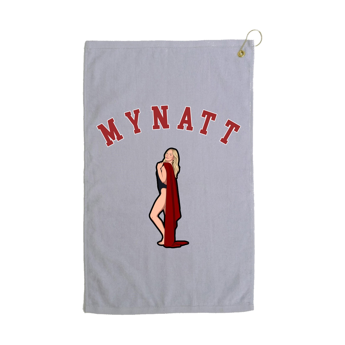 Golf Towel — Shirsey Arch in Grey
