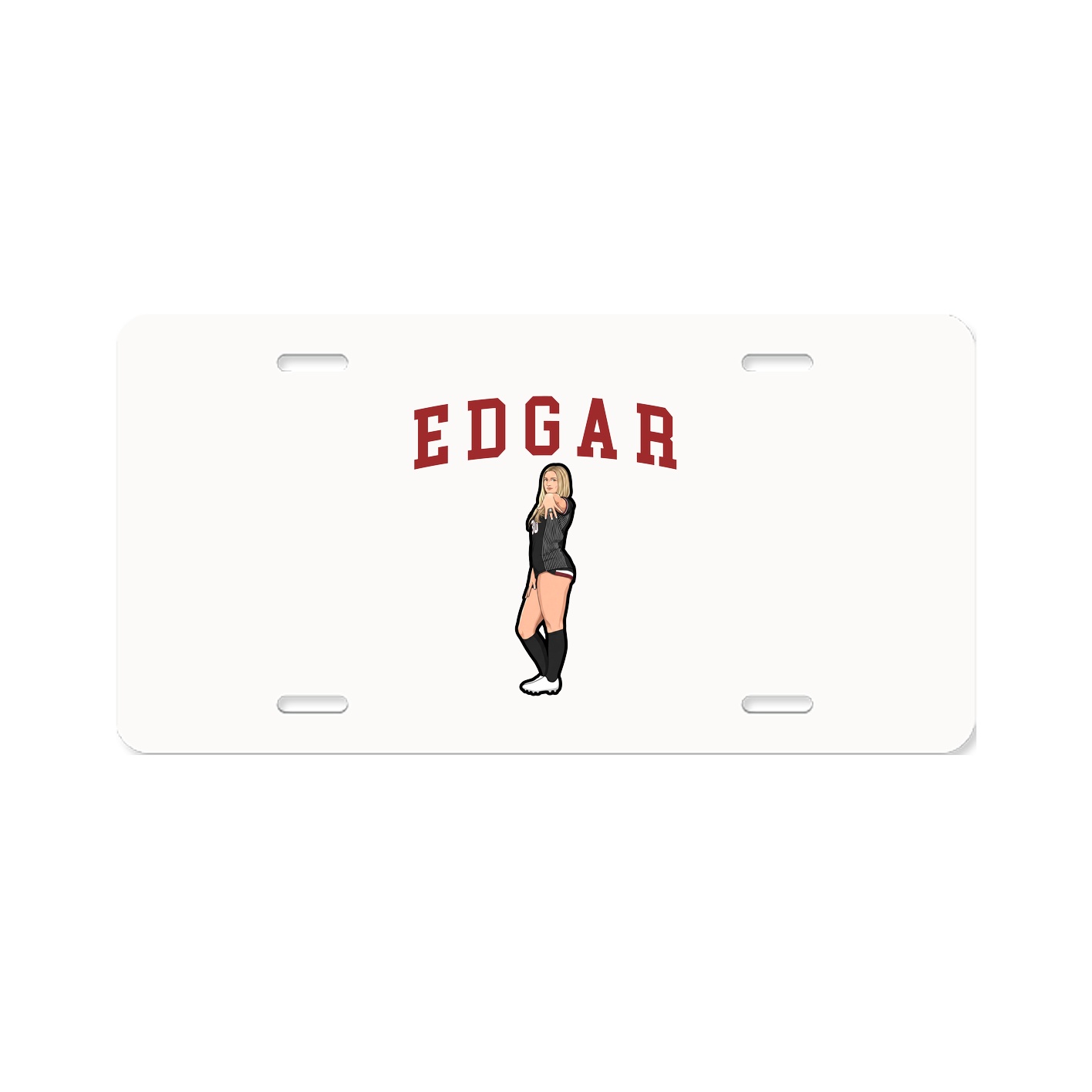 License Plate — Shirsey in Classic