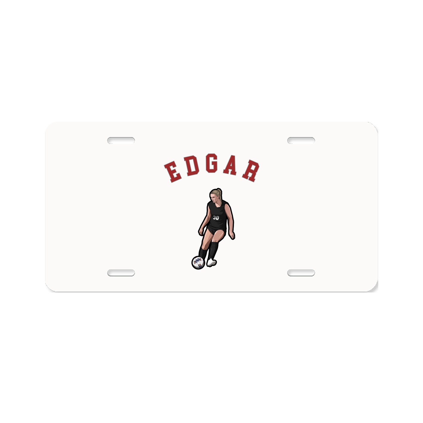 License Plate — Shirsey Arch in Classic
