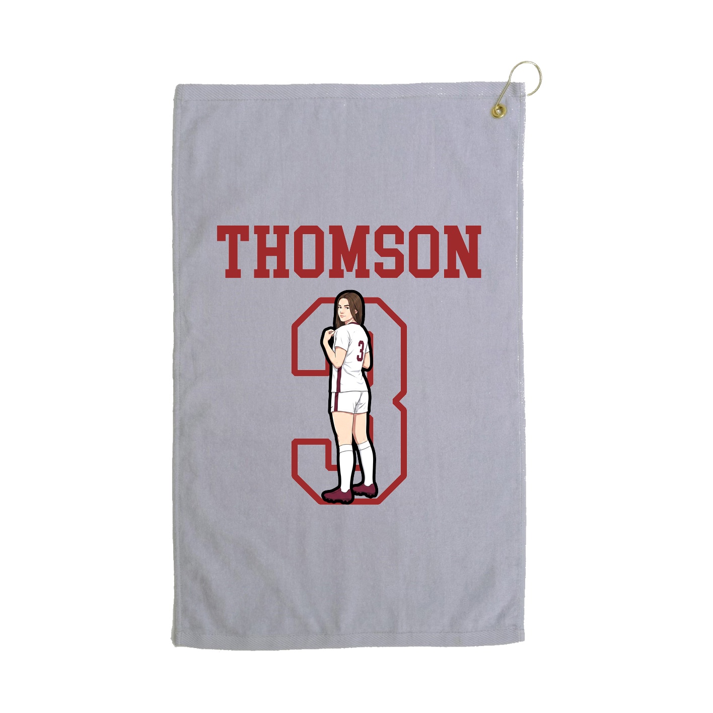 Golf Towel — Shirsey in Grey