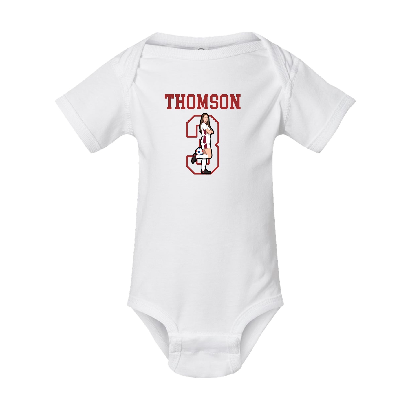 Baby Onesie — Shirsey in White