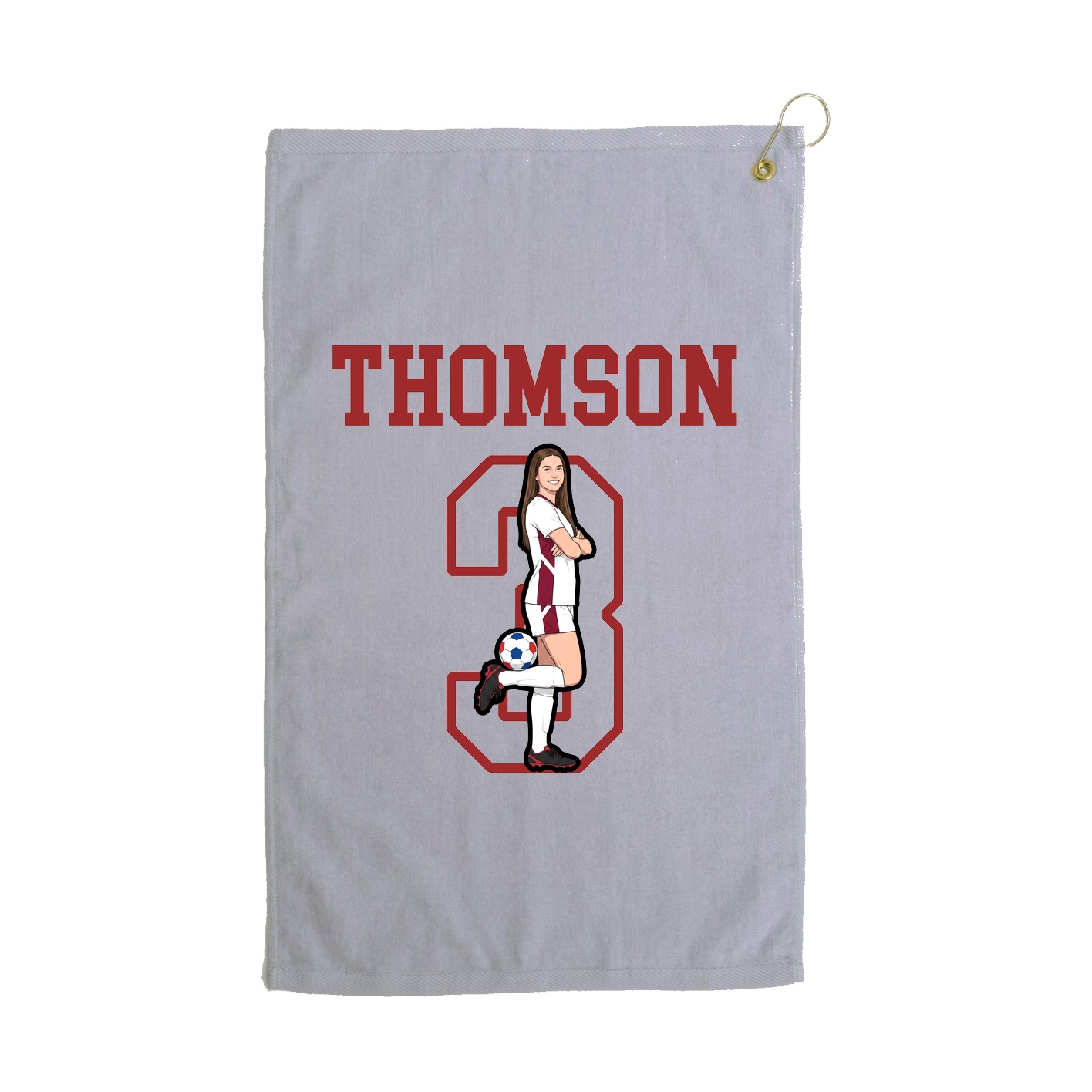 Golf Towel — Shirsey in Grey