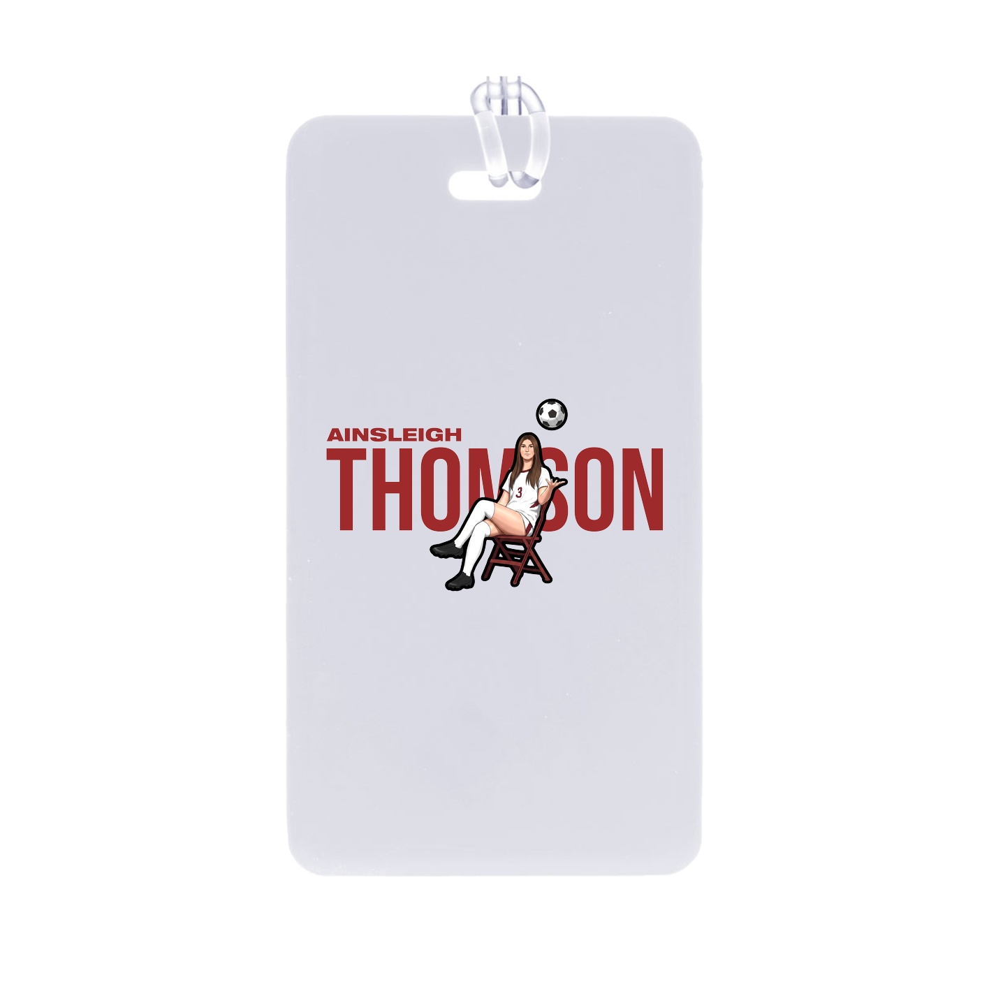 Bag Tag — Player Name in Classic