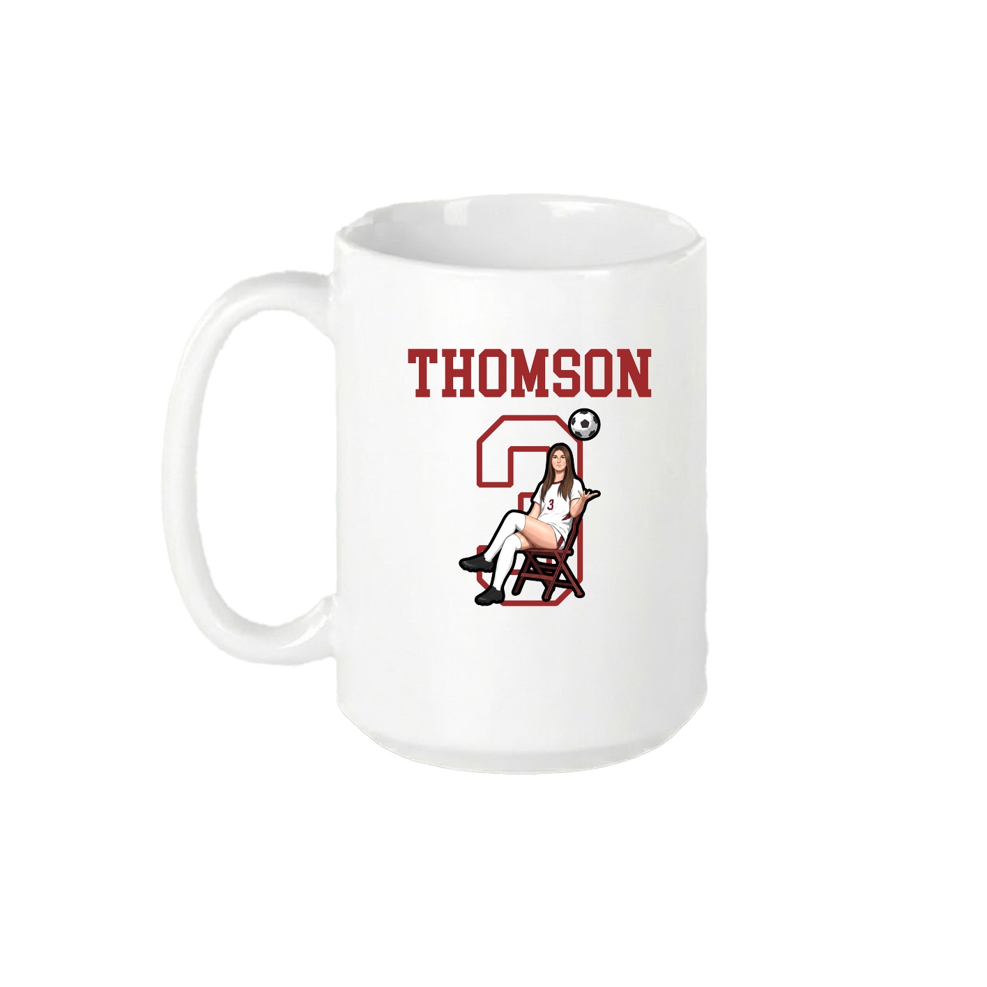 15oz Coffee Mug — Shirsey in White