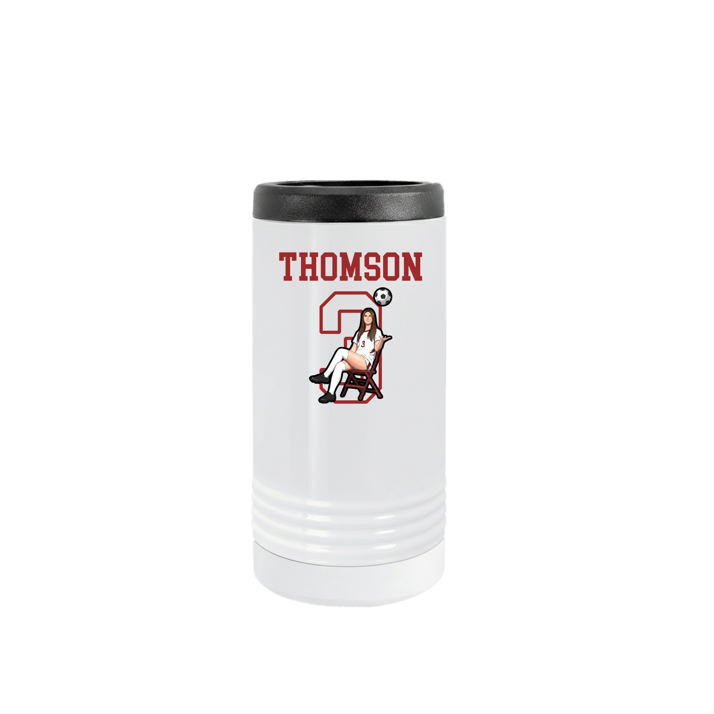 Slim Beverage Holder — Shirsey in White