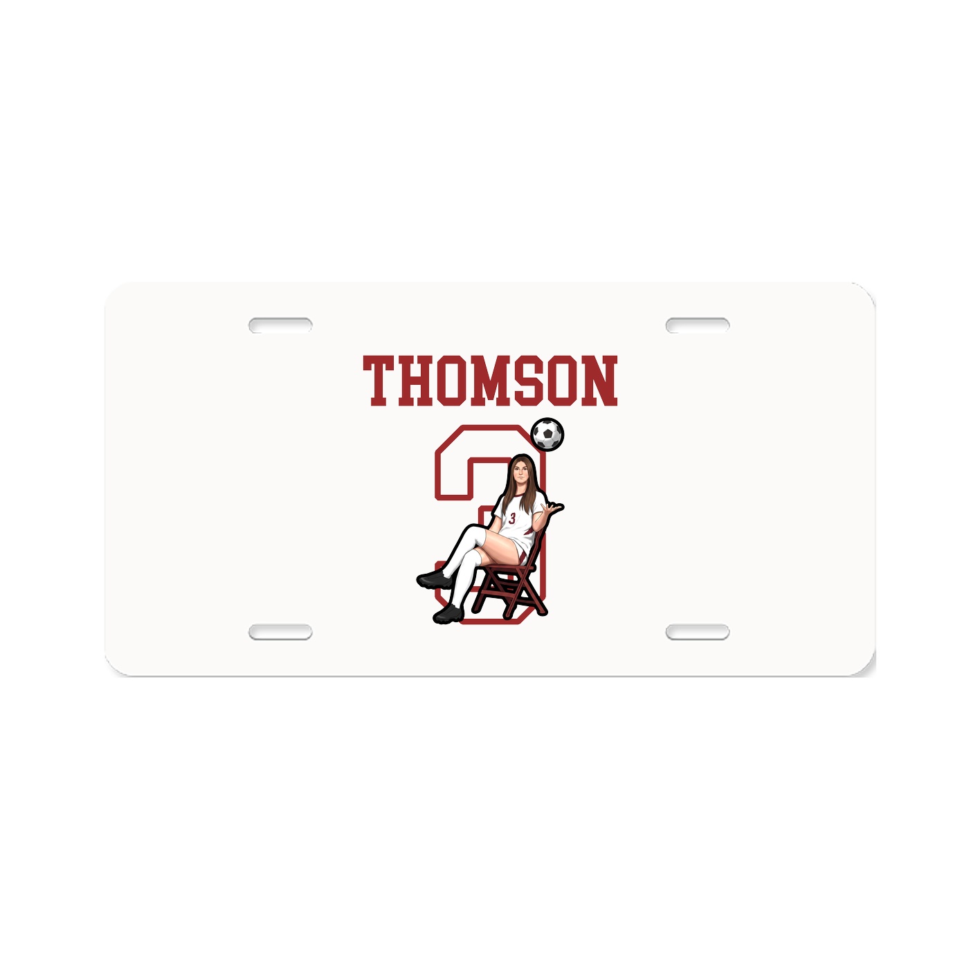 License Plate — Shirsey in Classic