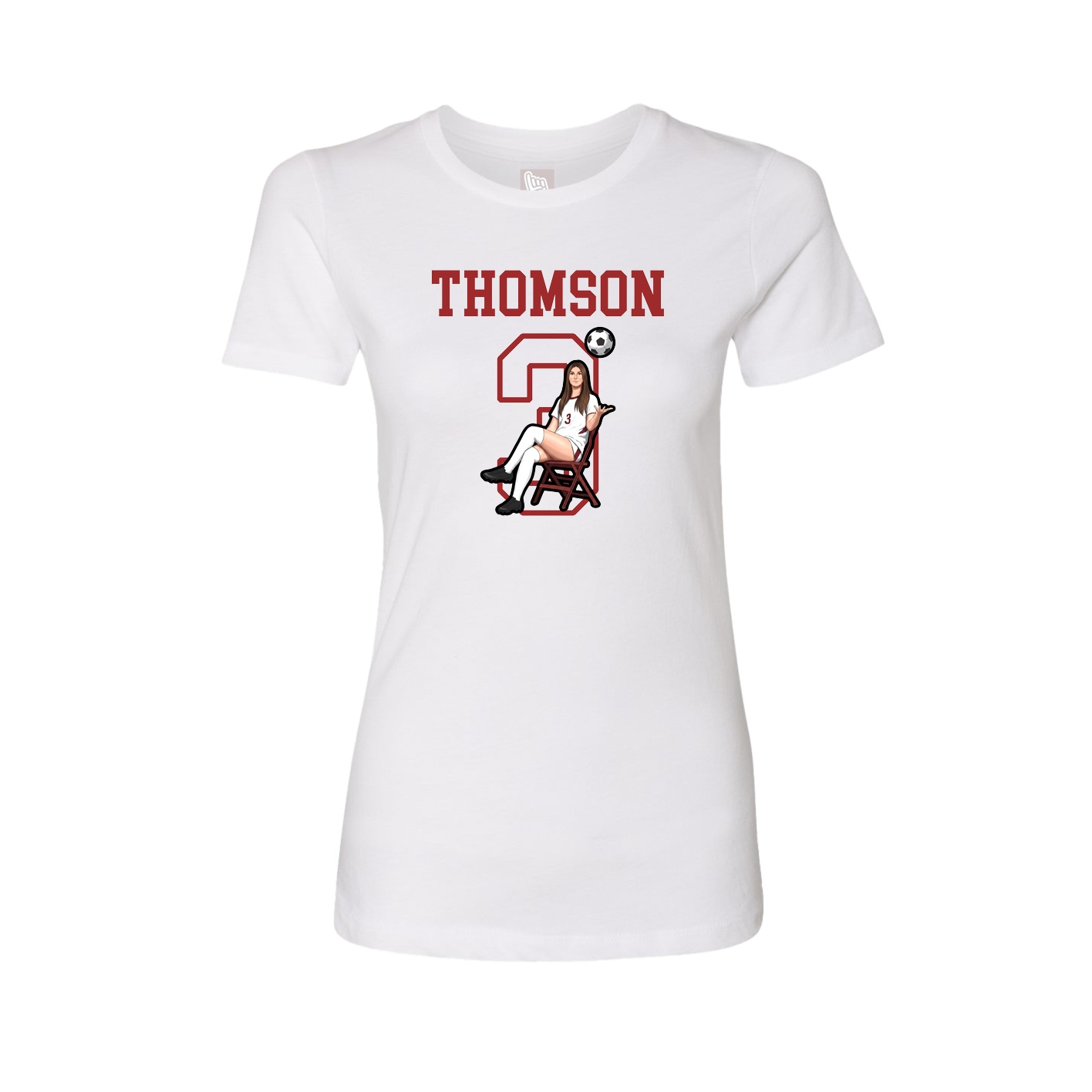 Fitted Women's Tee — Shirsey in White