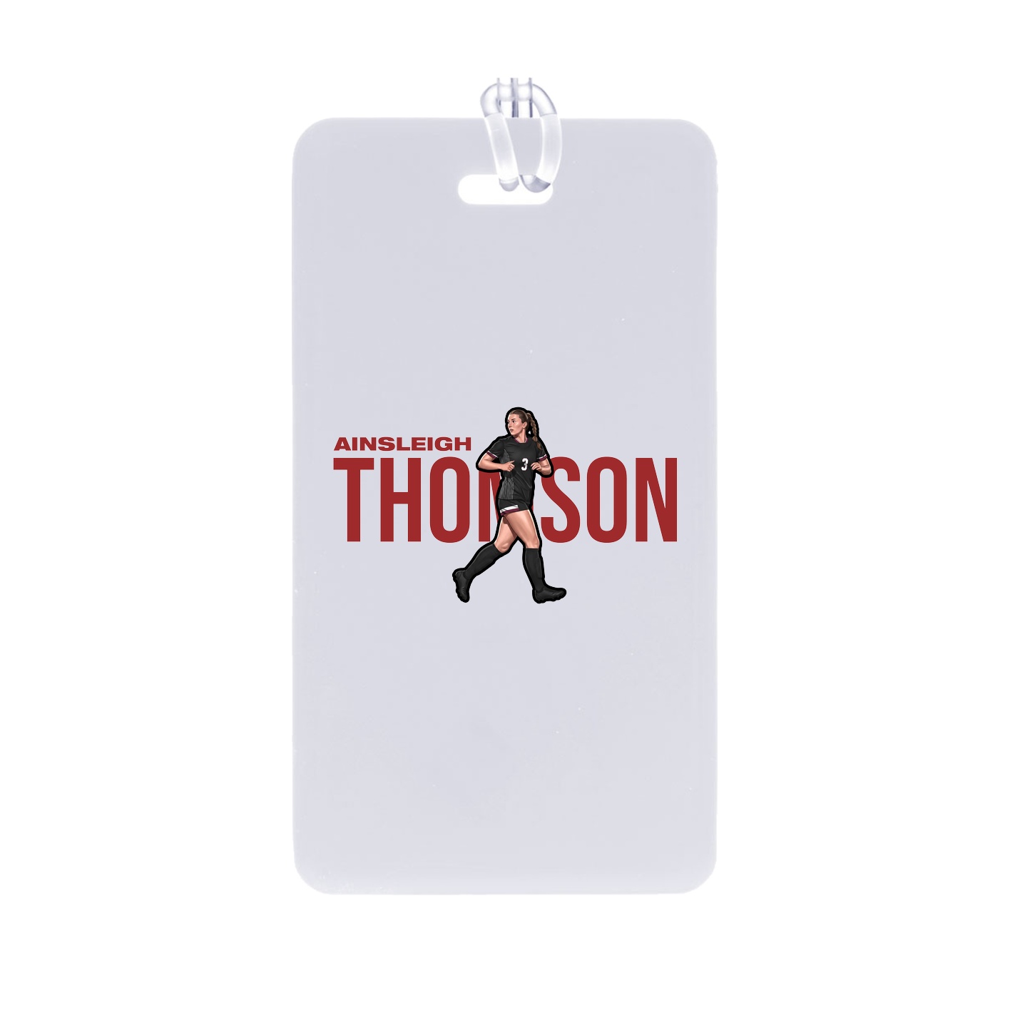 Bag Tag — Player Name in Classic