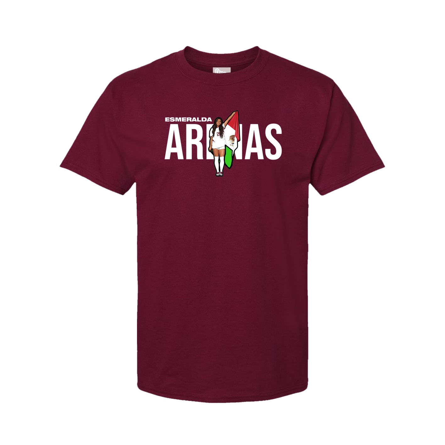 Tee — Player Name in Cardinal