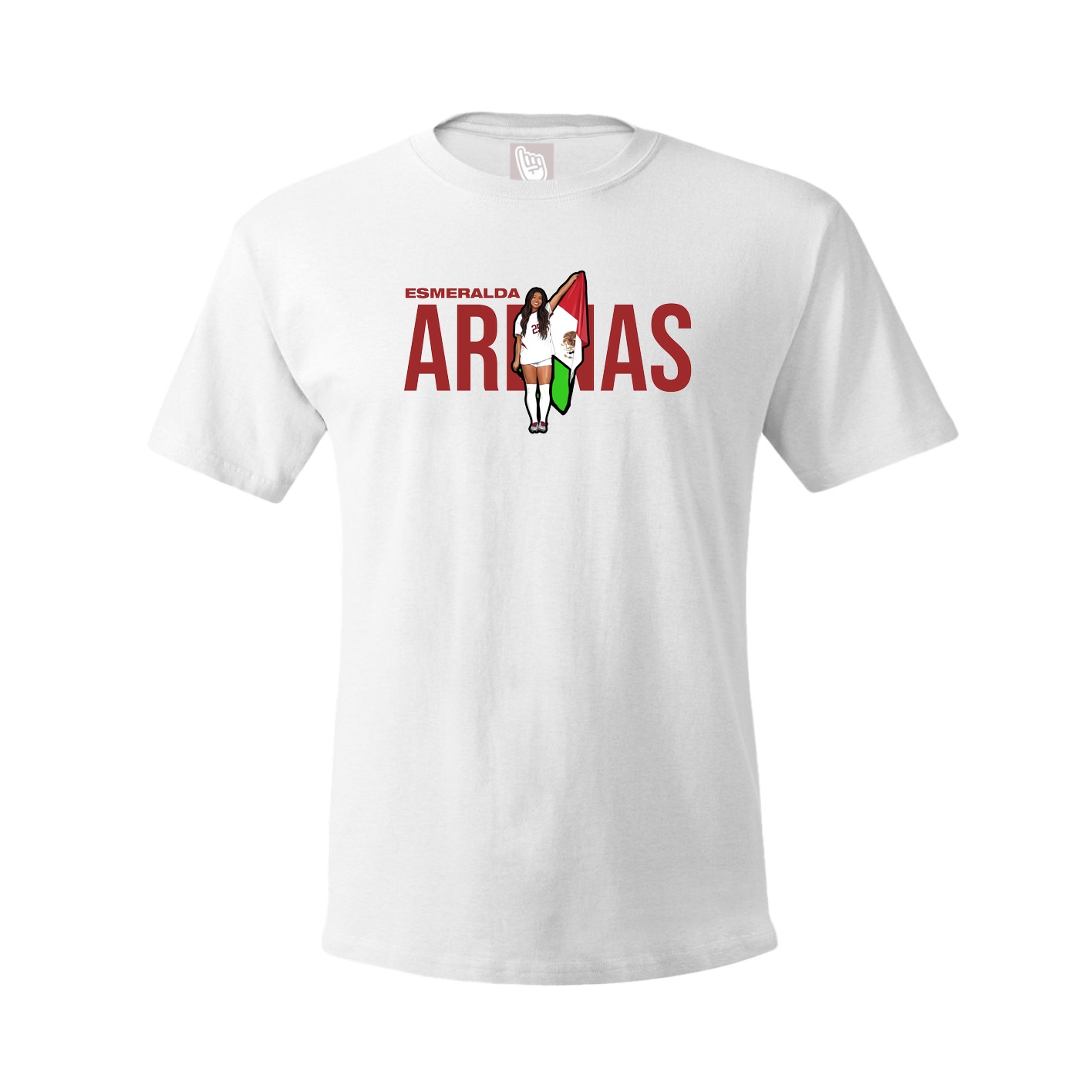 Youth Tee — Player Name in White