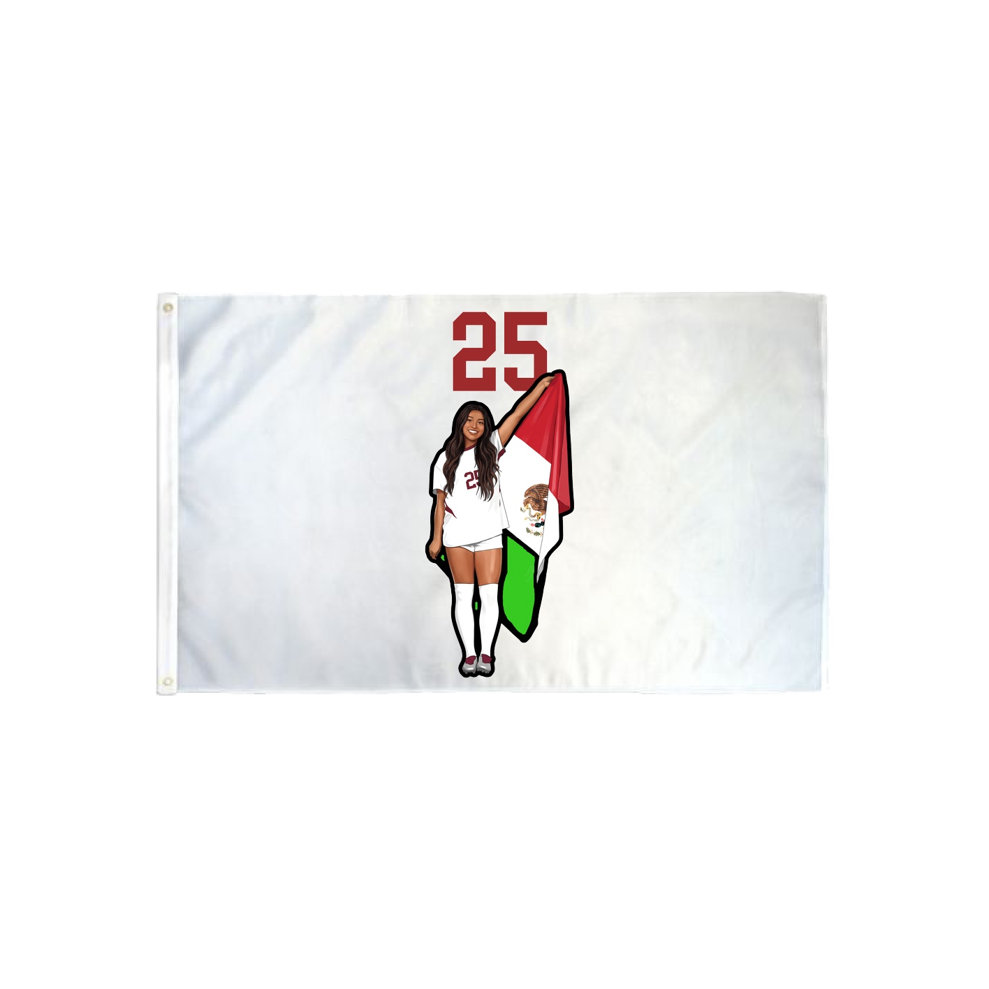 3x5 Flag — Number Top in Classic