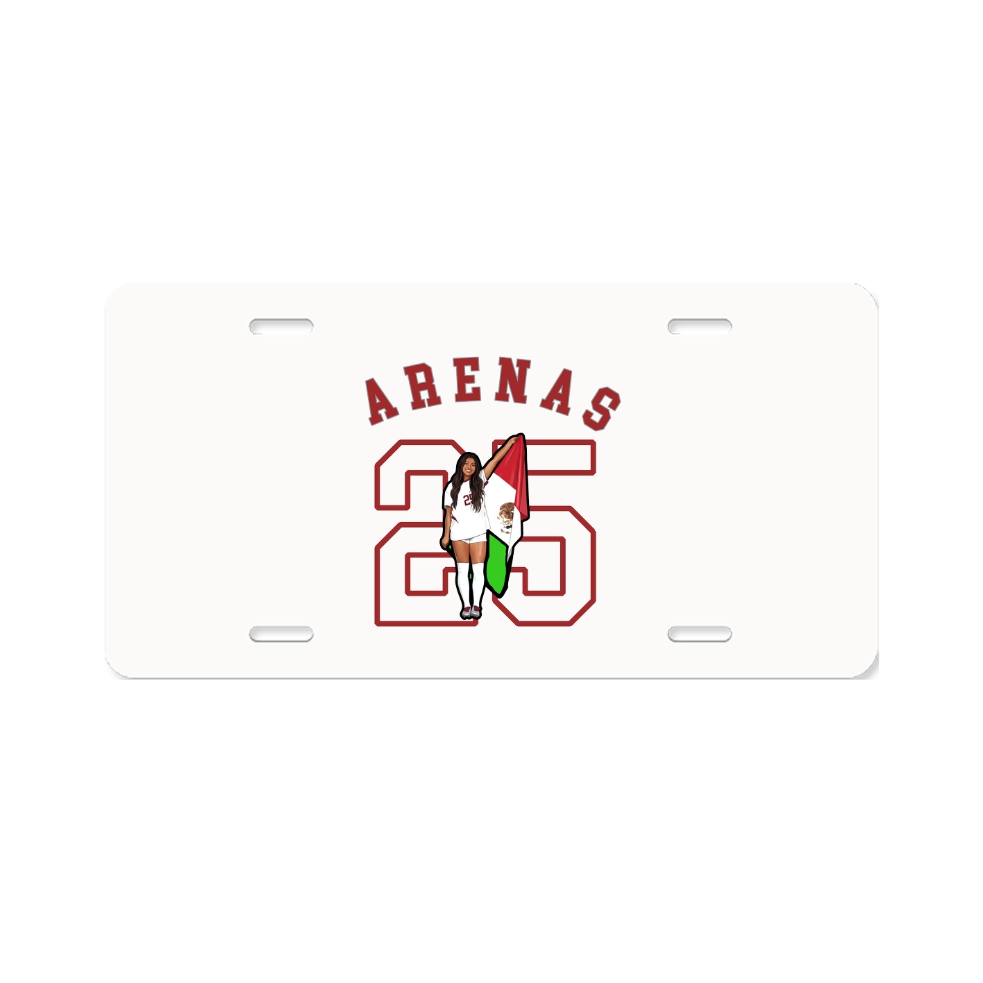 License Plate — Shirsey Arch in Classic