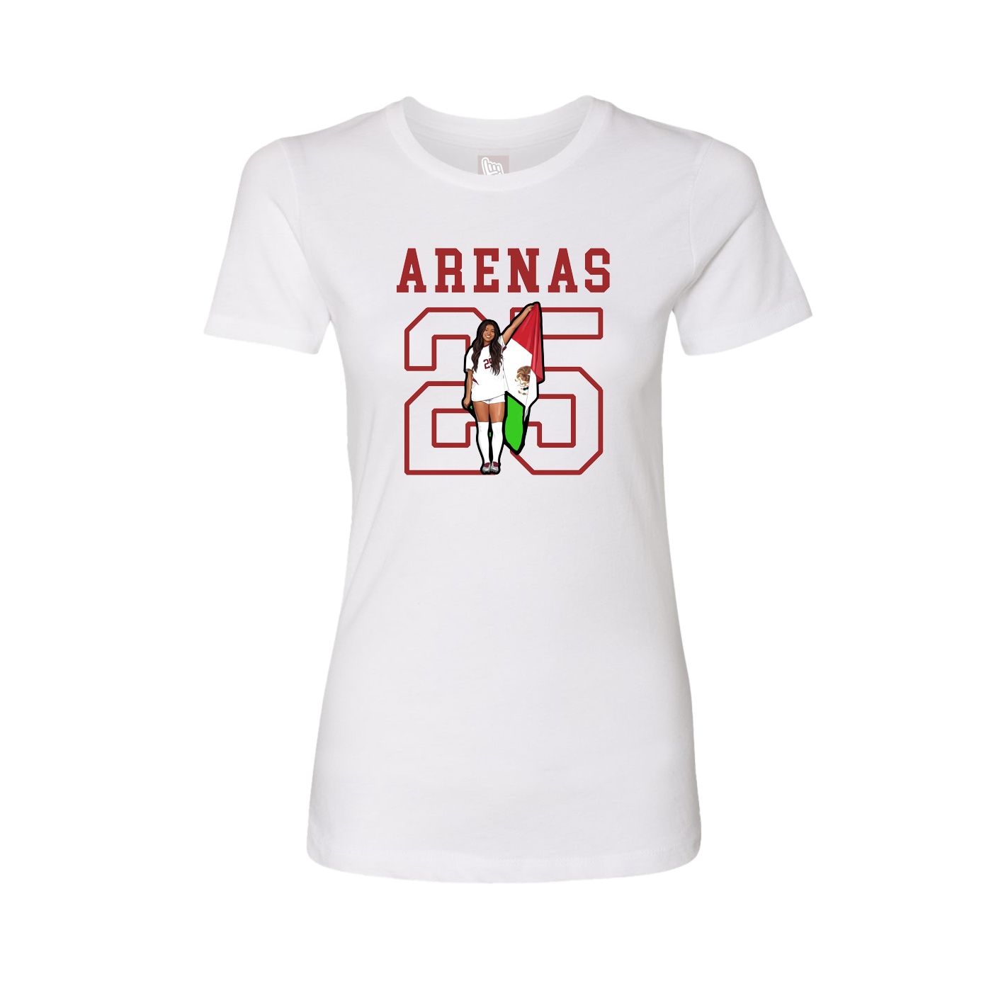 Fitted Women's Tee — Shirsey in White