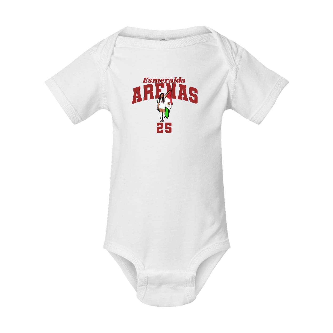 Baby Onesie — Signature Arch in White
