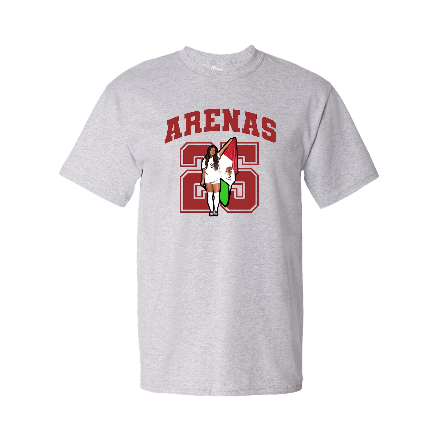 Tee — Number in Grey