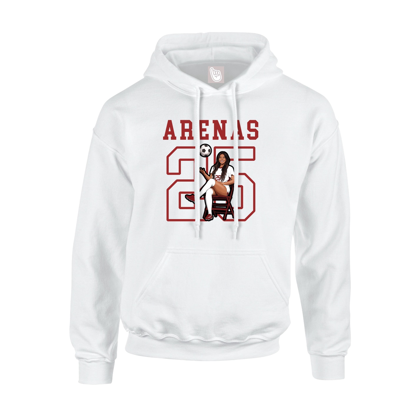 Youth Hoodie — Shirsey in White