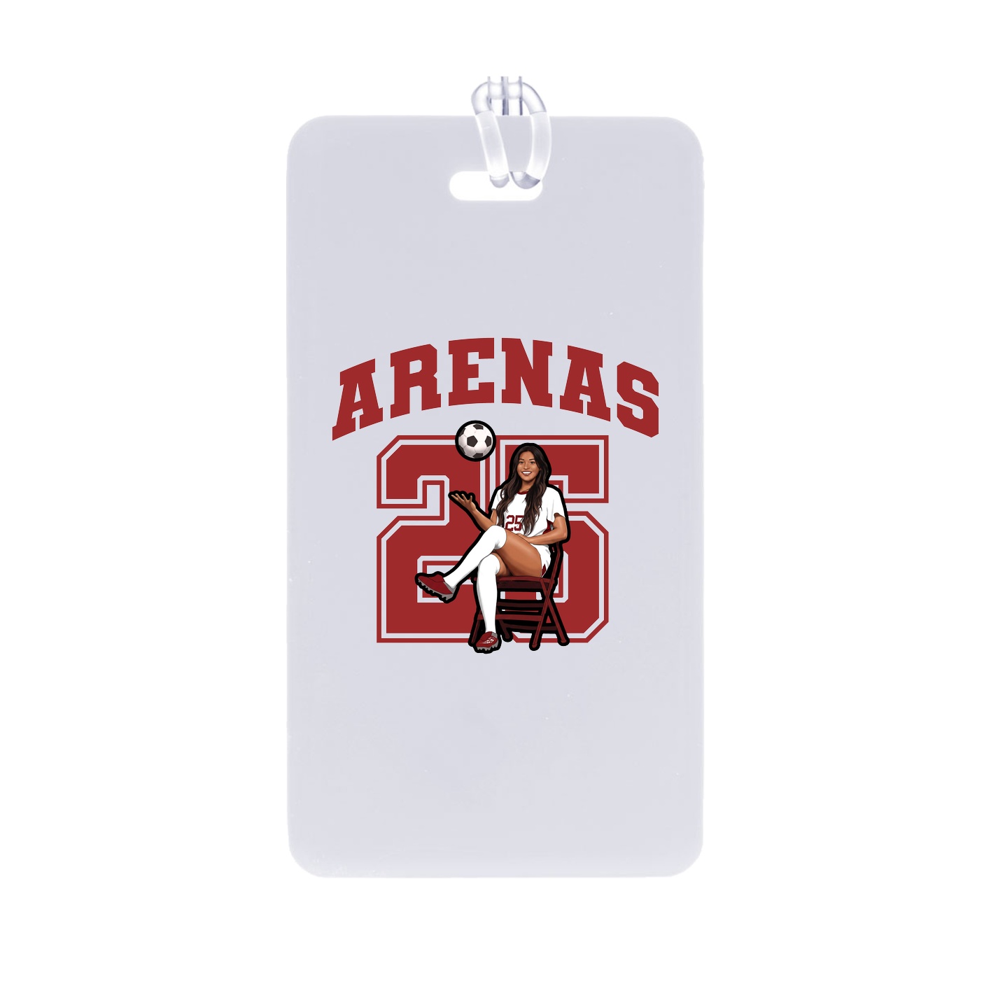 Bag Tag — Number in Classic