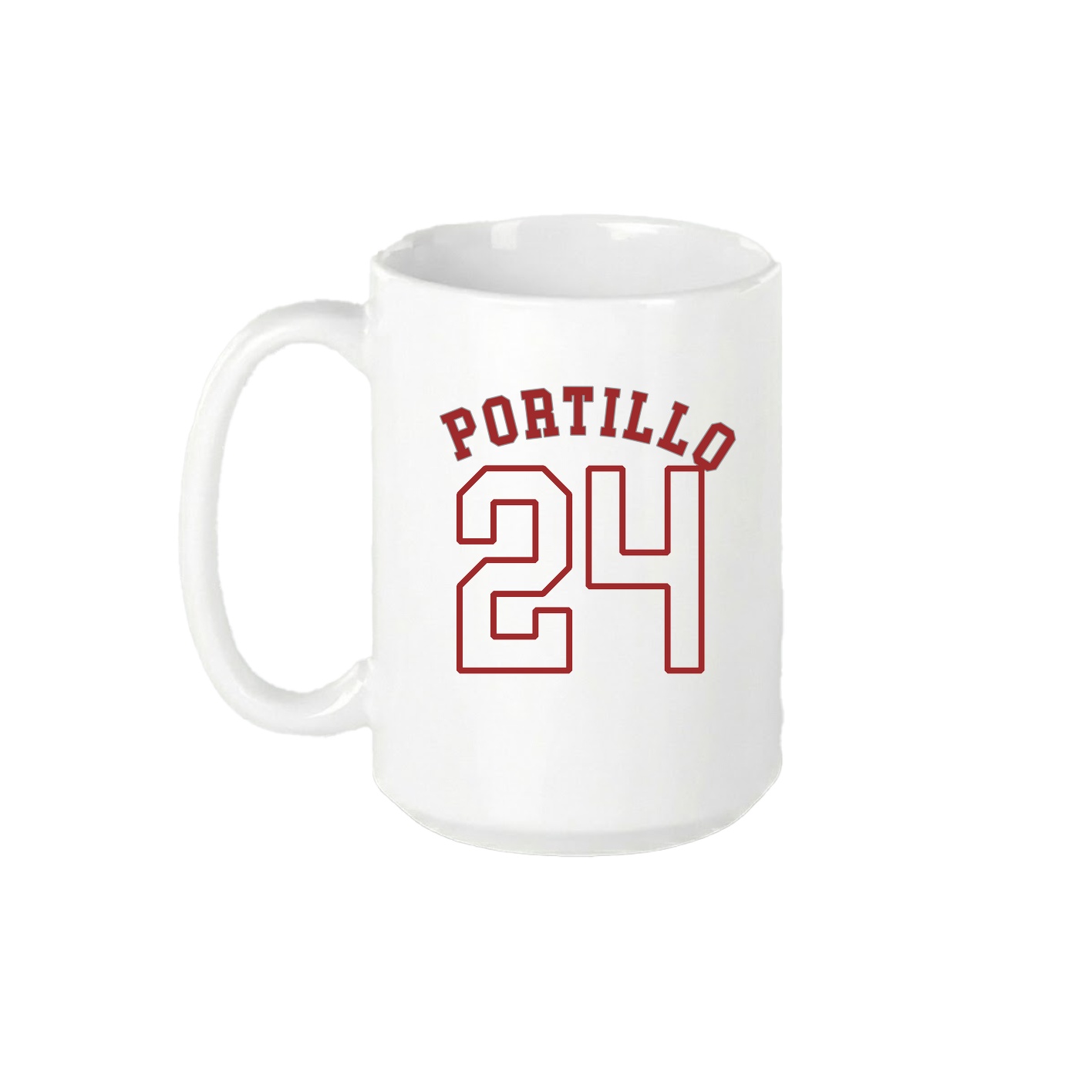 15oz Coffee Mug — Shirsey Arch in White