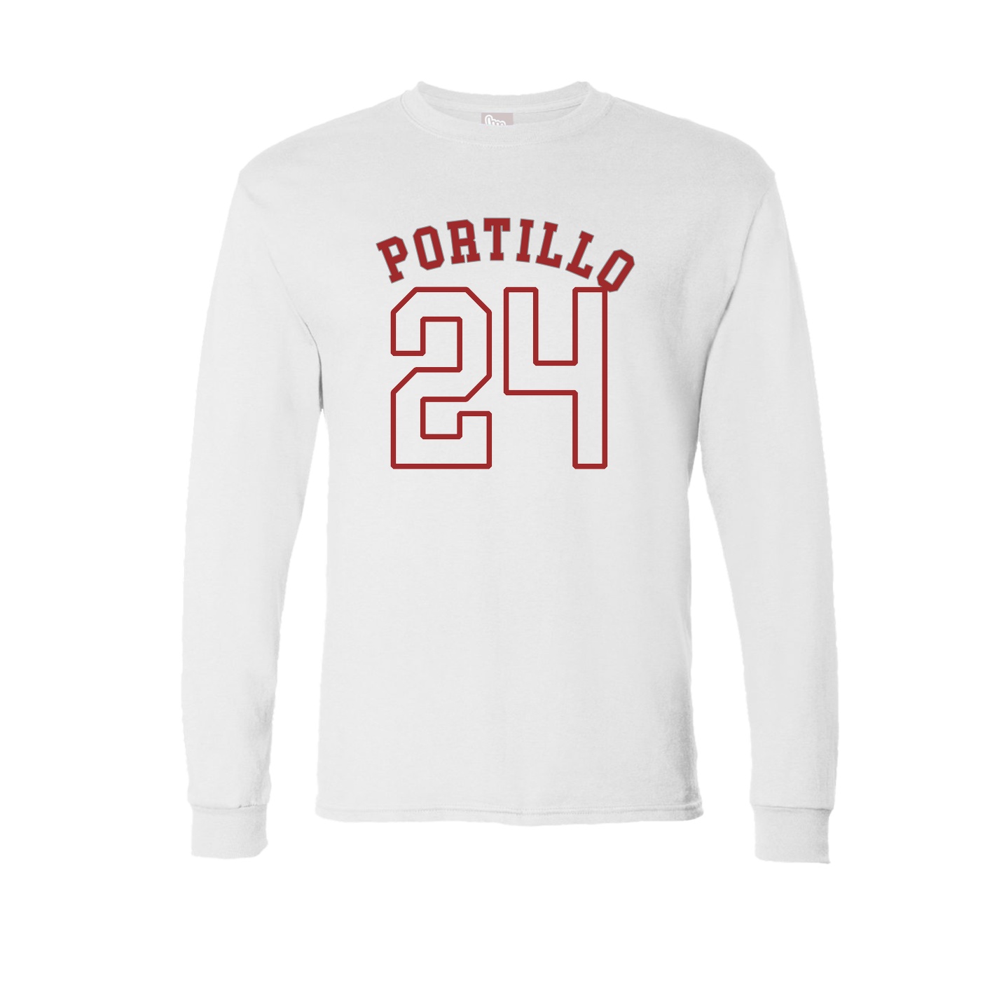 Long Sleeve Tee — Shirsey Arch in White