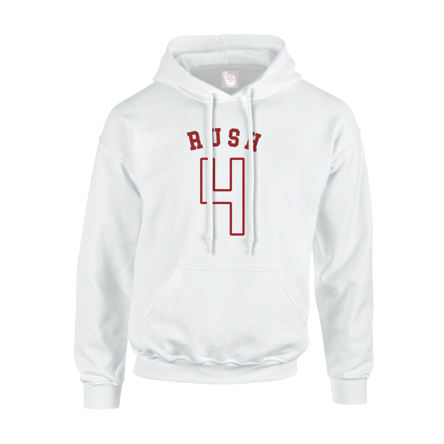 Hoodie — Shirsey Arch in White