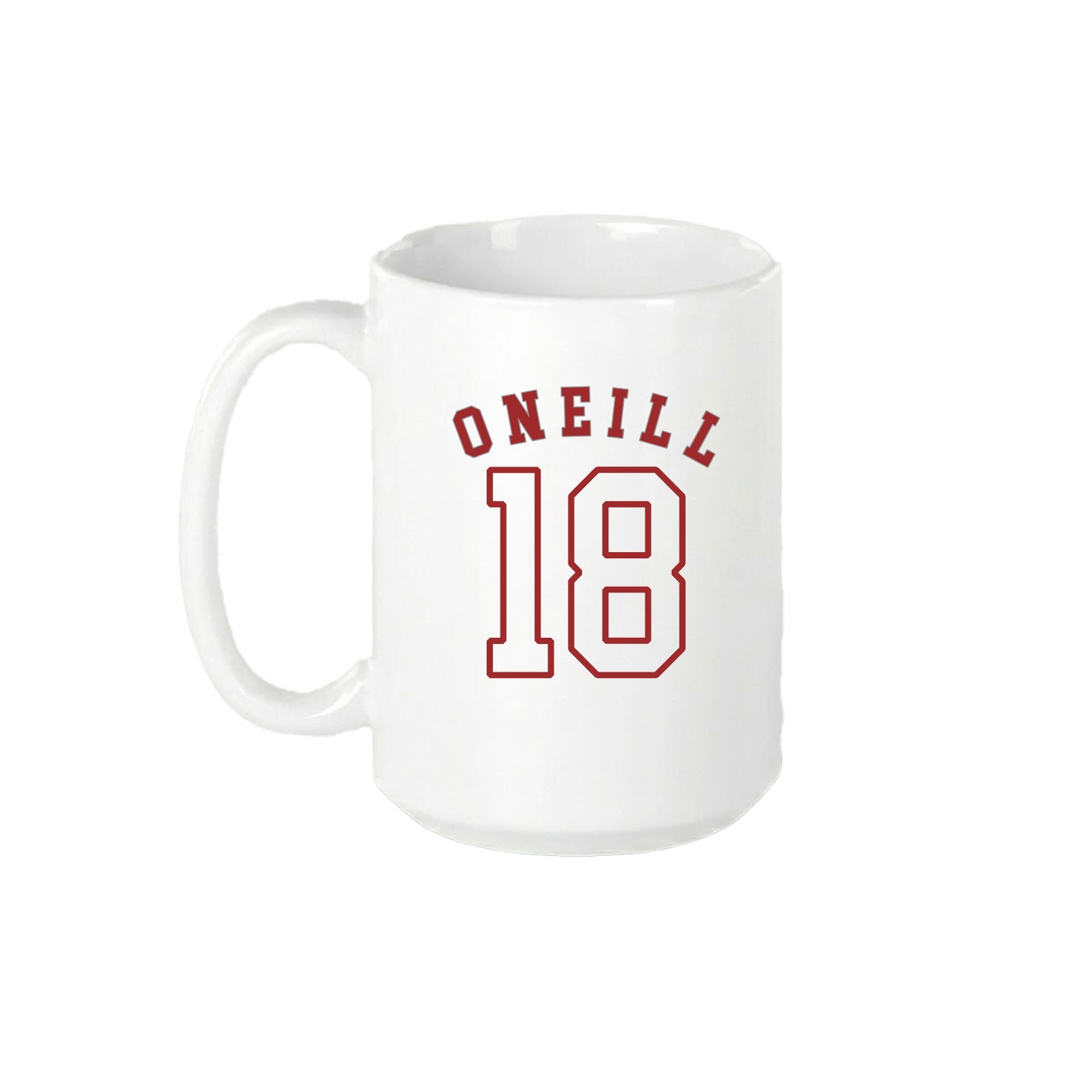15oz Coffee Mug — Shirsey Arch in White