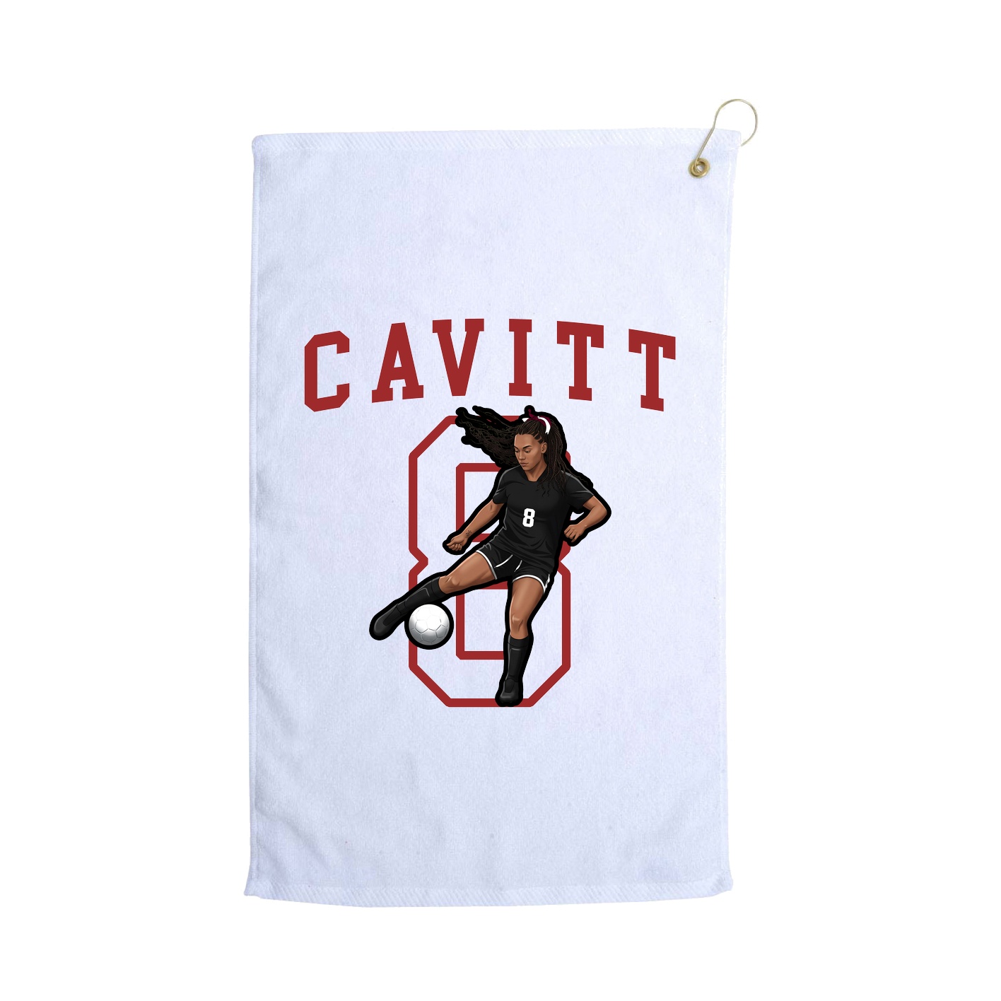 Golf Towel — Shirsey in White