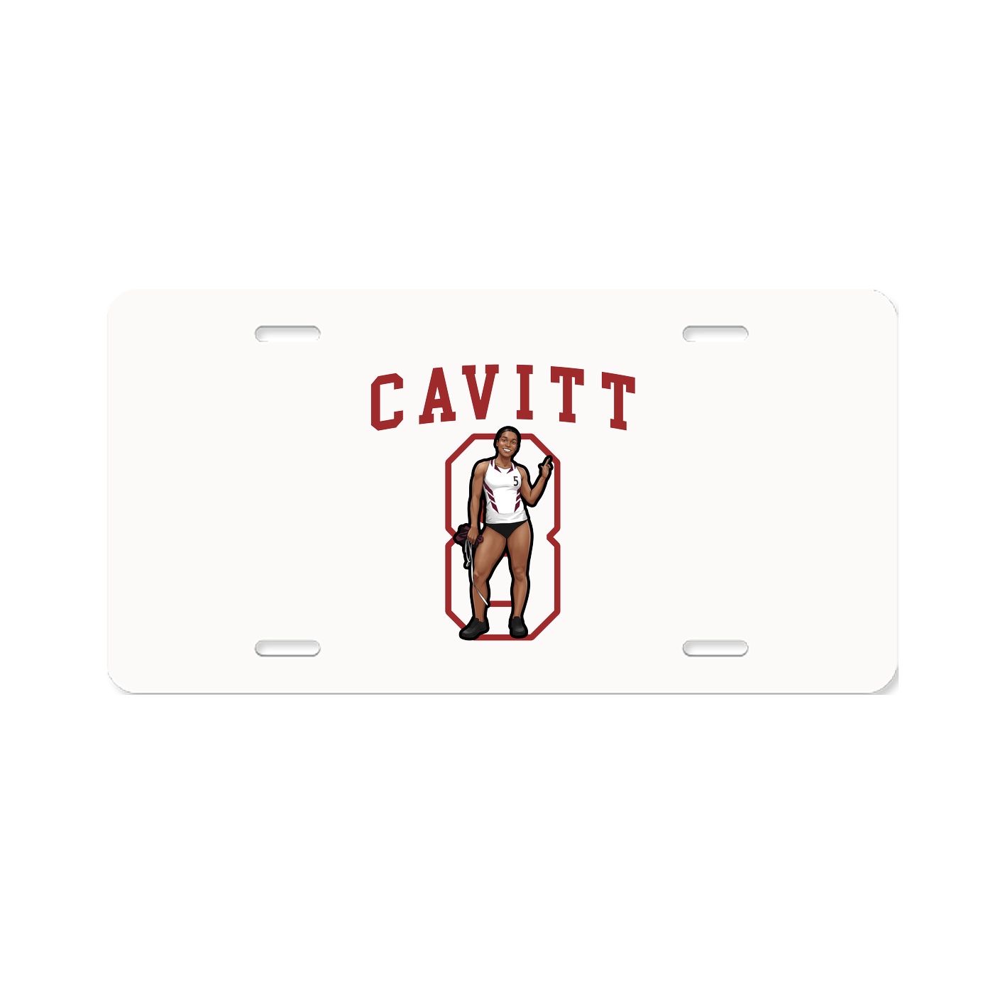 Aluminum License Plate