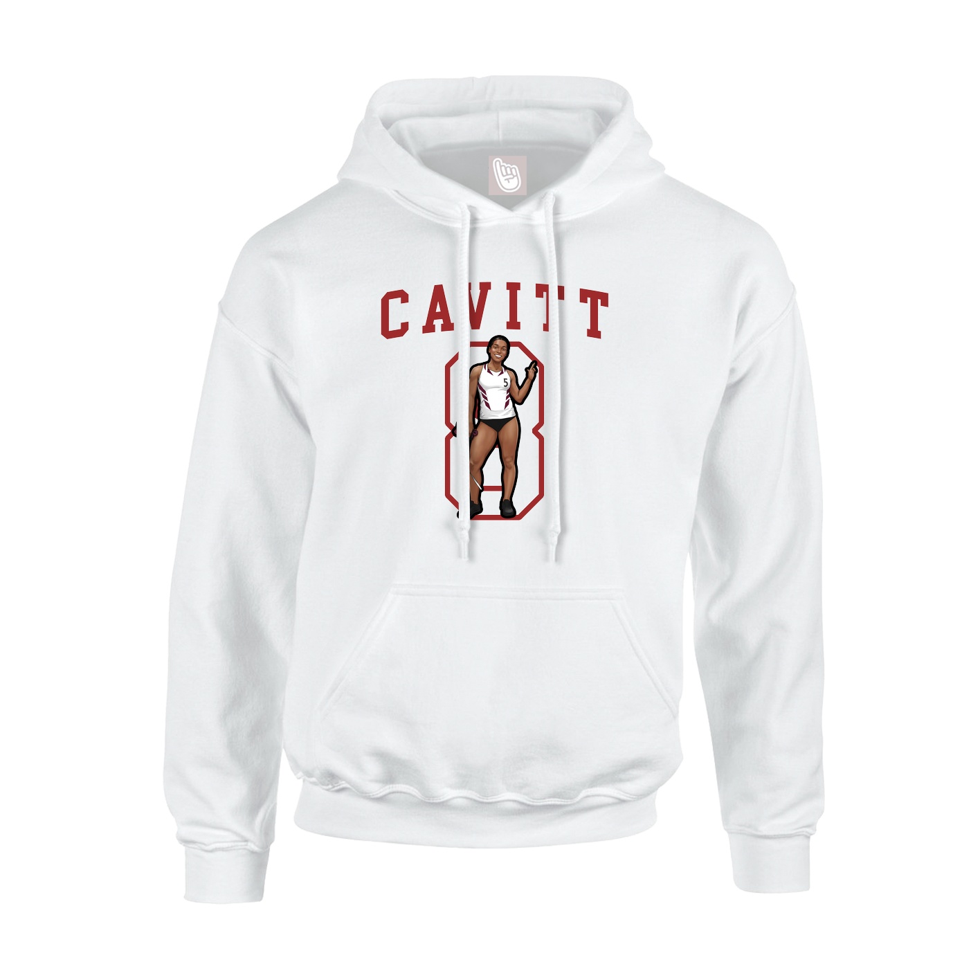 Youth Hoodie — Shirsey in White