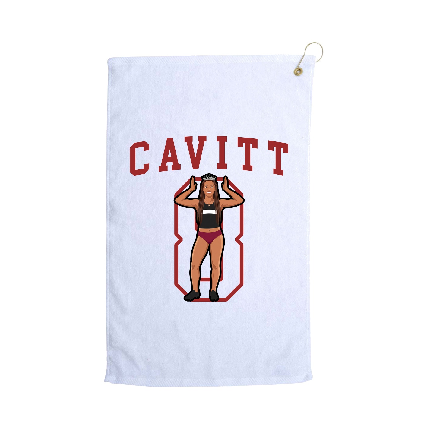Golf Towel — Shirsey in White